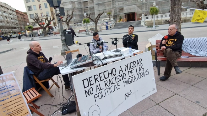 Pablo Ramírez ha participado en el programa de radio que se ha realizado este jueves. Foto Myriam Martínez Pablo Ramírez ha participado en el programa de radio que se ha realizado este jueves. Foto Myriam Martínez