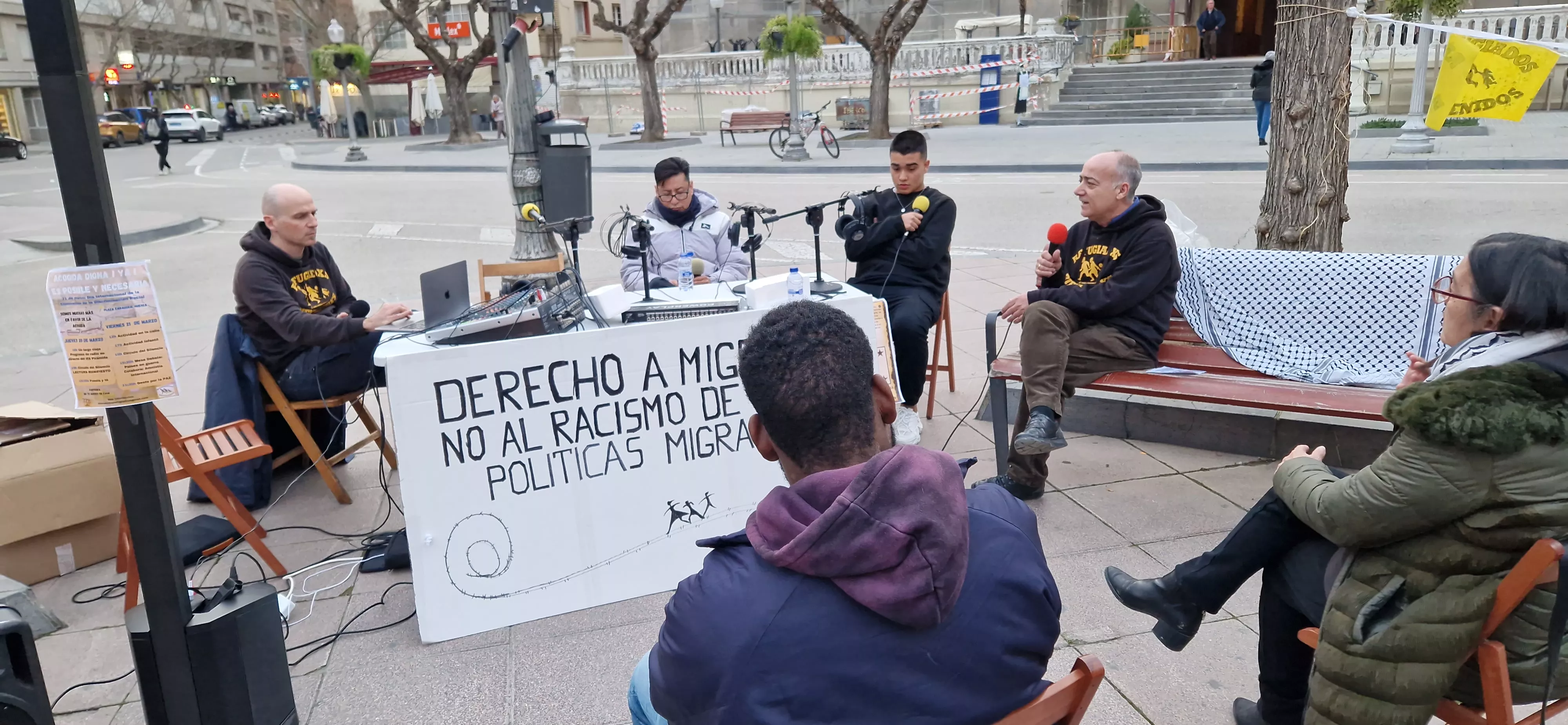 Bienvenidos Refugiados conmemora el Día de la Eliminación de la Discriminación Racial. Foto Myriam Martínez