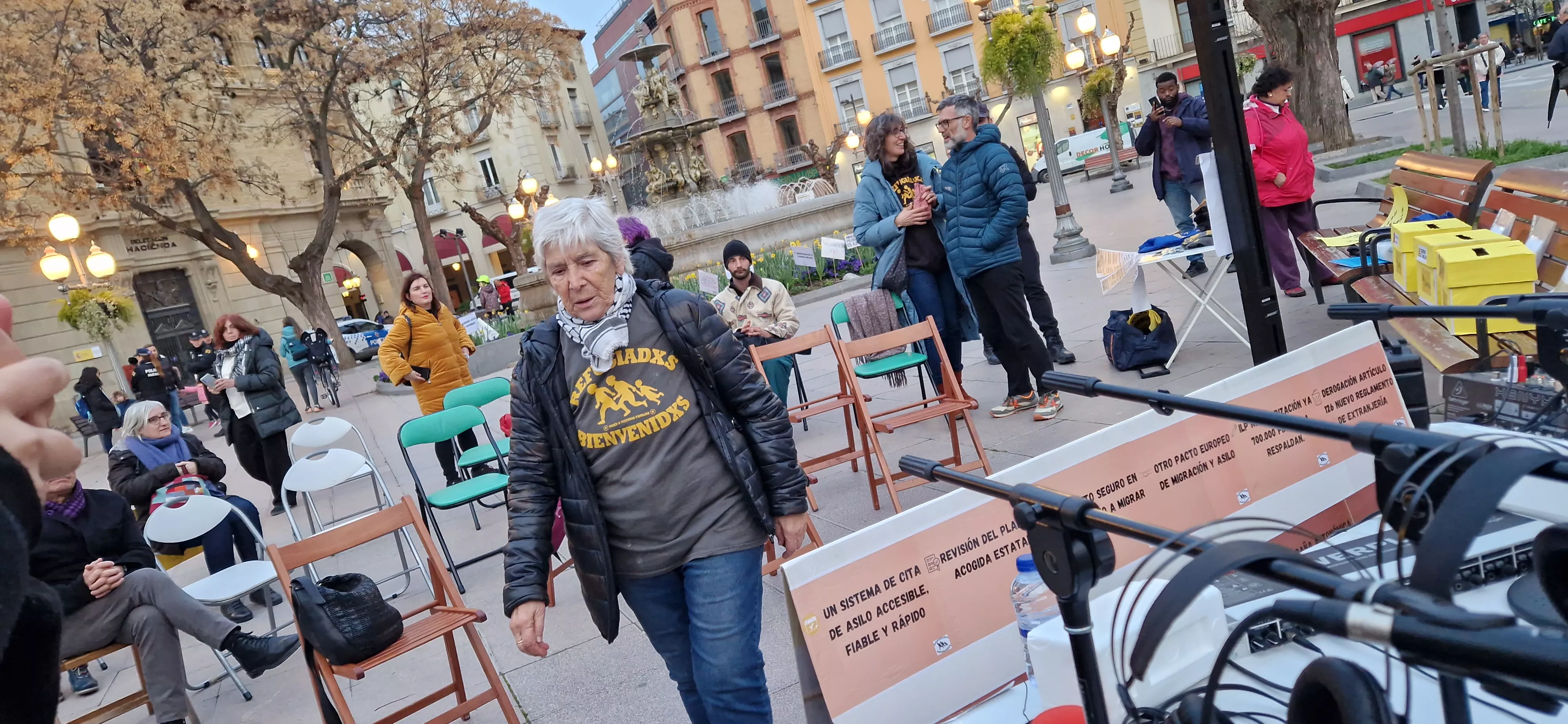 Bienvenidos Refugiados conmemora el Día de la Eliminación de la Discriminación Racial. Foto Myriam Martínez