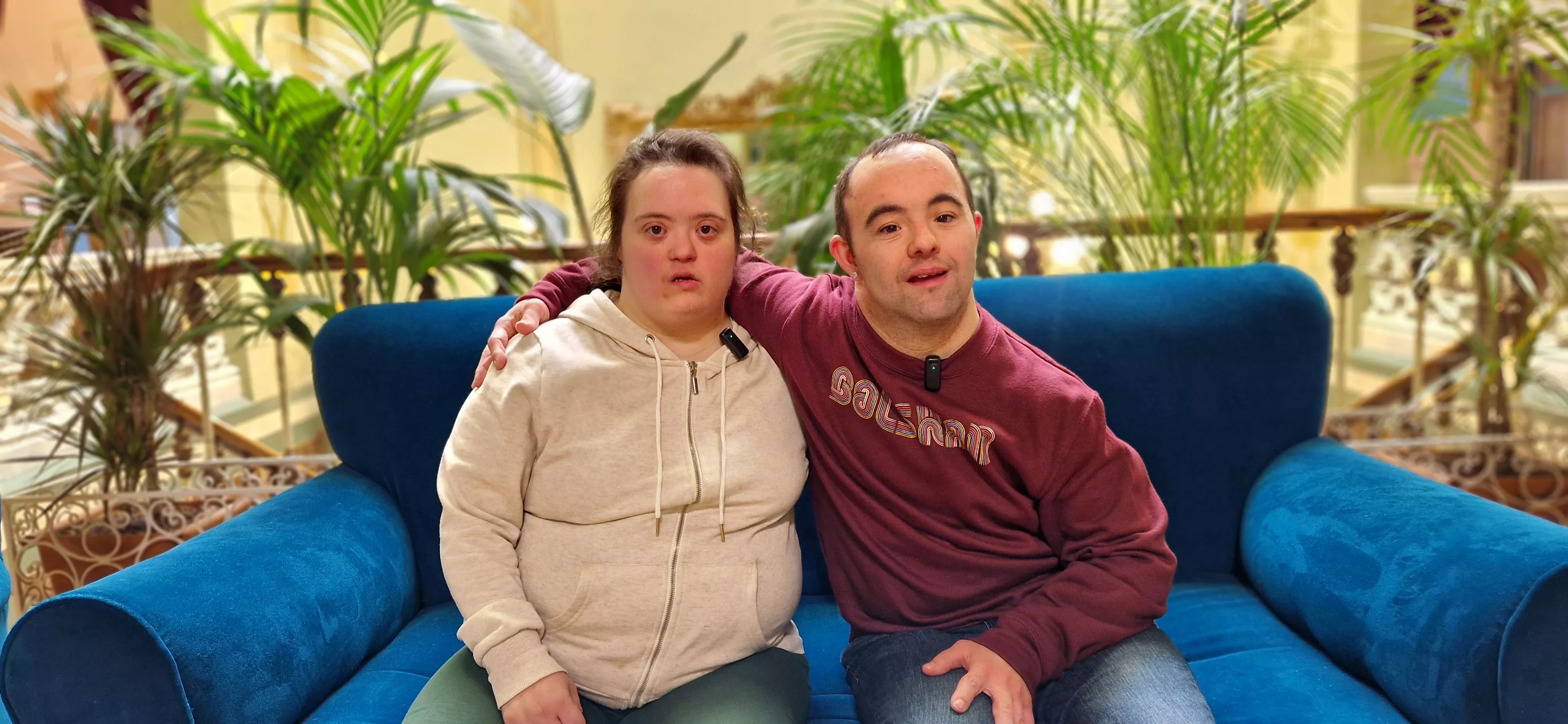 Eva y Noel. Día Mundial del Síndrome de Down. Foto Myriam Martínez 