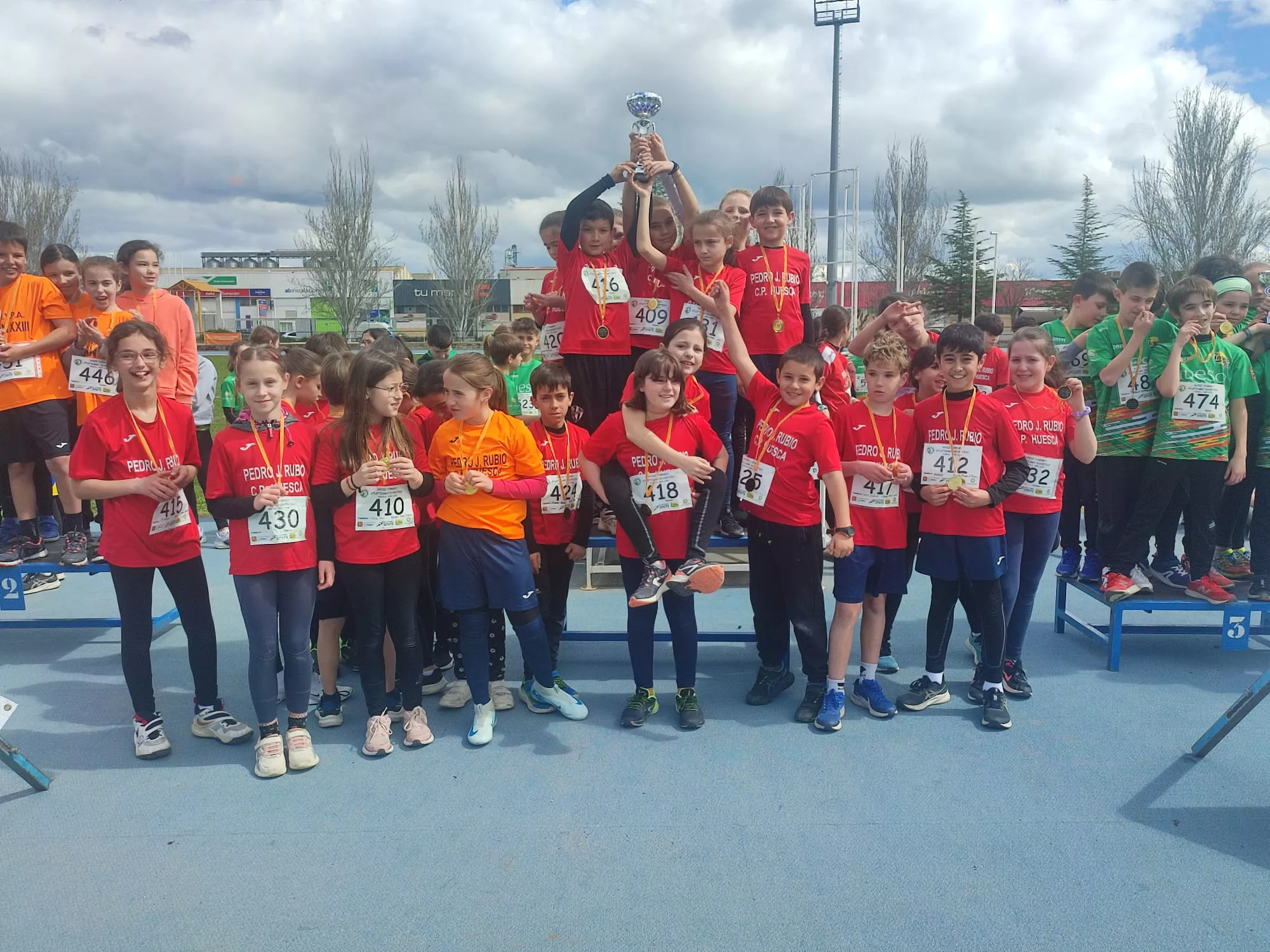 Final del Atletismo Divertido 4º a 6º de Primaria.