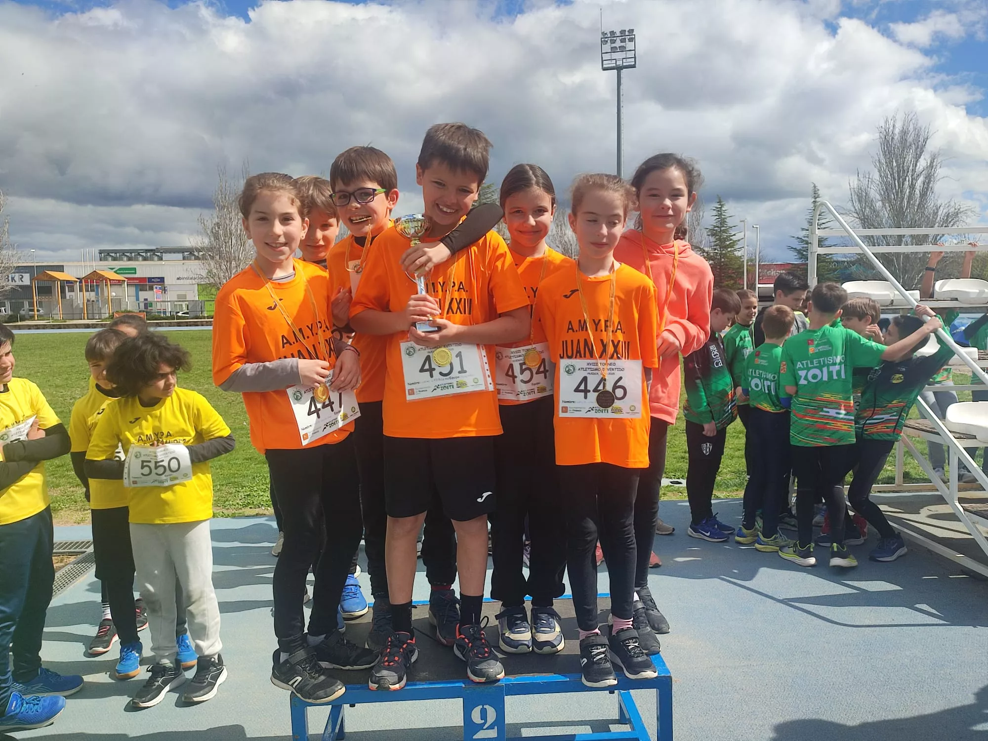 Final del Atletismo Divertido 4º a 6º de Primaria.