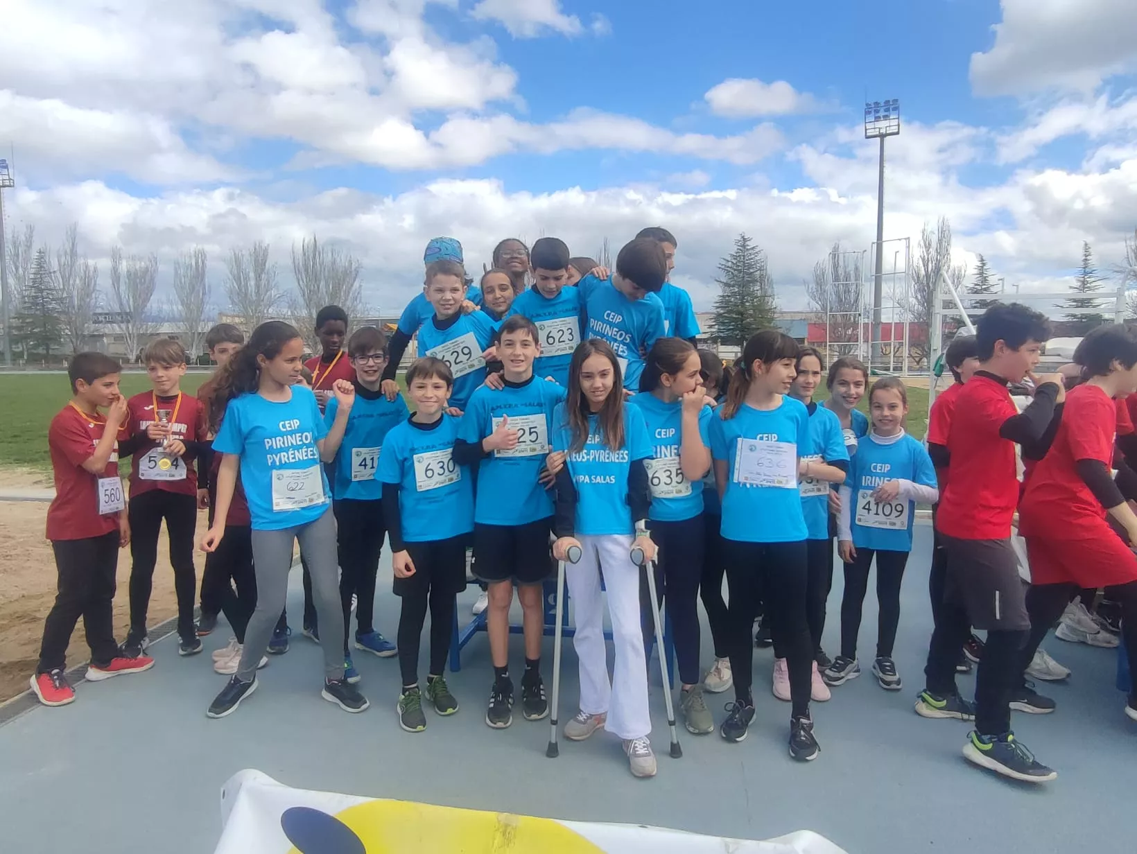 Final del Atletismo Divertido 4º a 6º de Primaria.