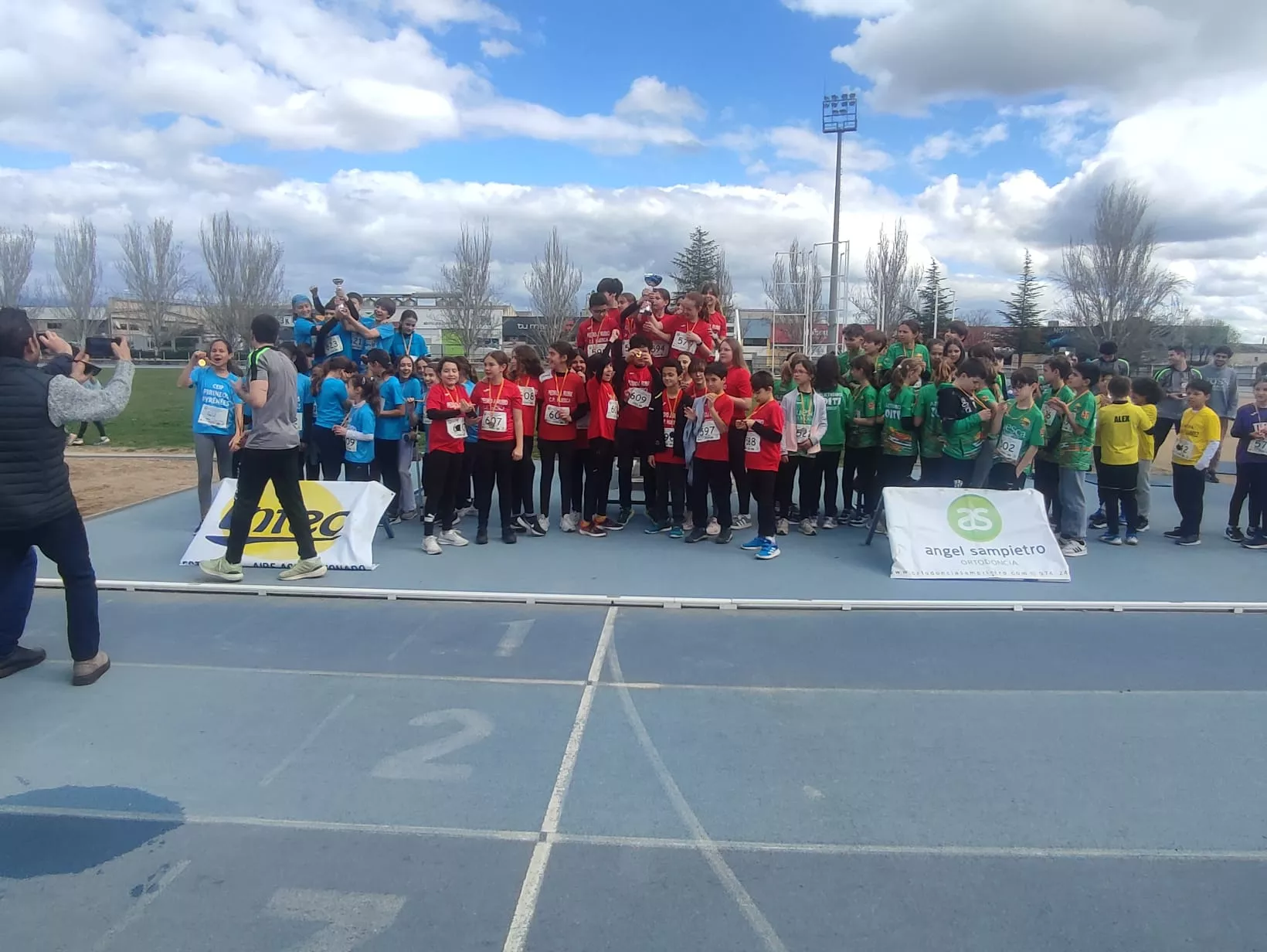Final del Atletismo Divertido 4º a 6º de Primaria.