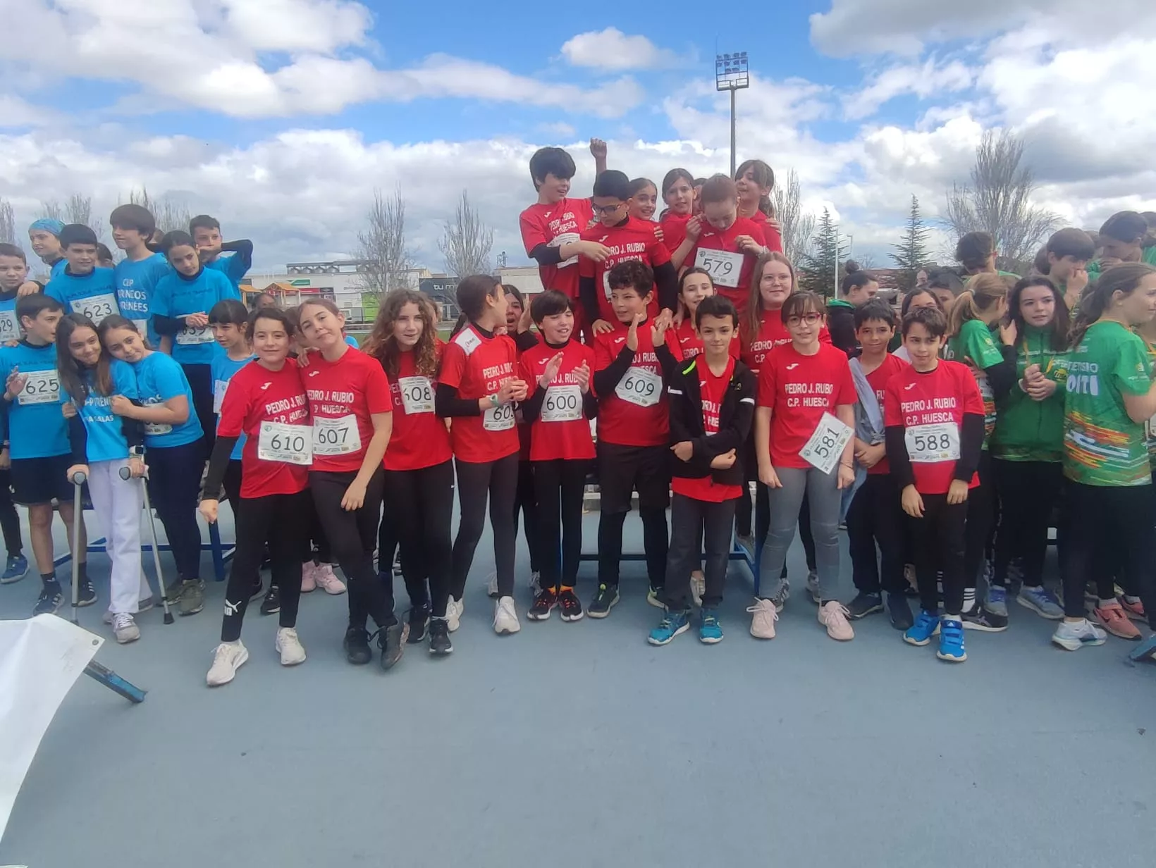 Final del Atletismo Divertido 4º a 6º de Primaria.