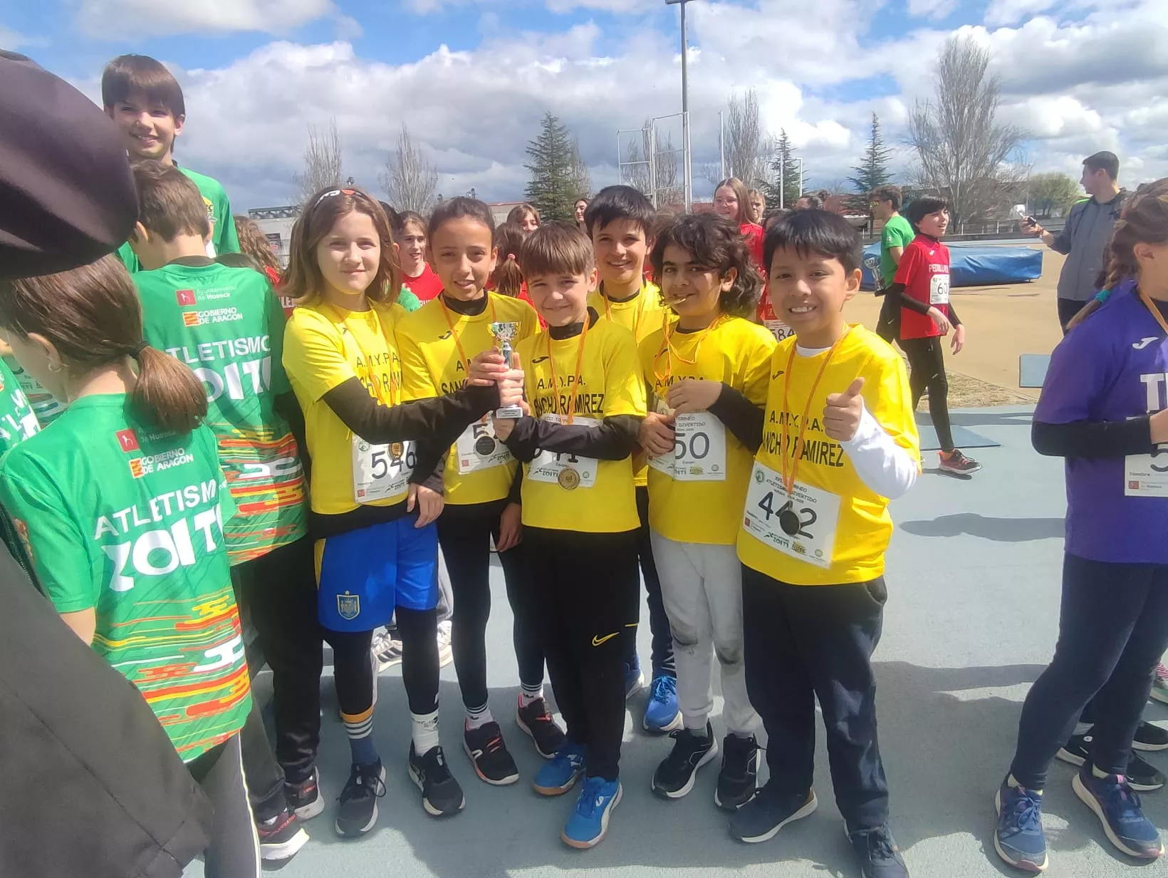 Final del Atletismo Divertido 4º a 6º de Primaria.