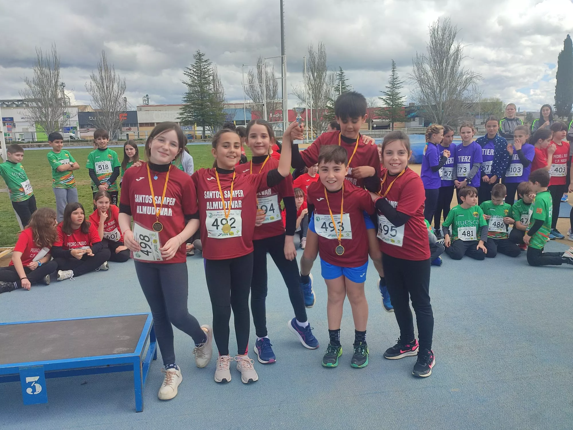 Final del Atletismo Divertido 4º a 6º de Primaria.