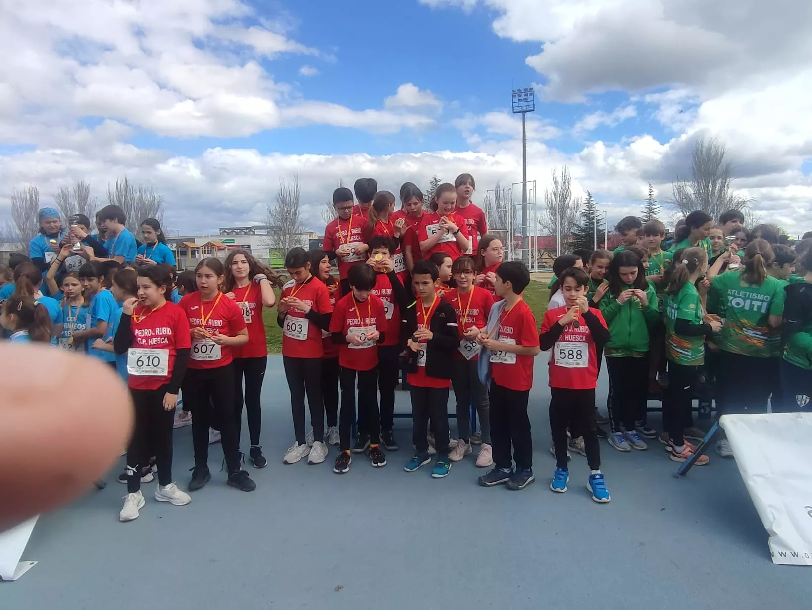 Final del Atletismo Divertido 4º a 6º de Primaria.