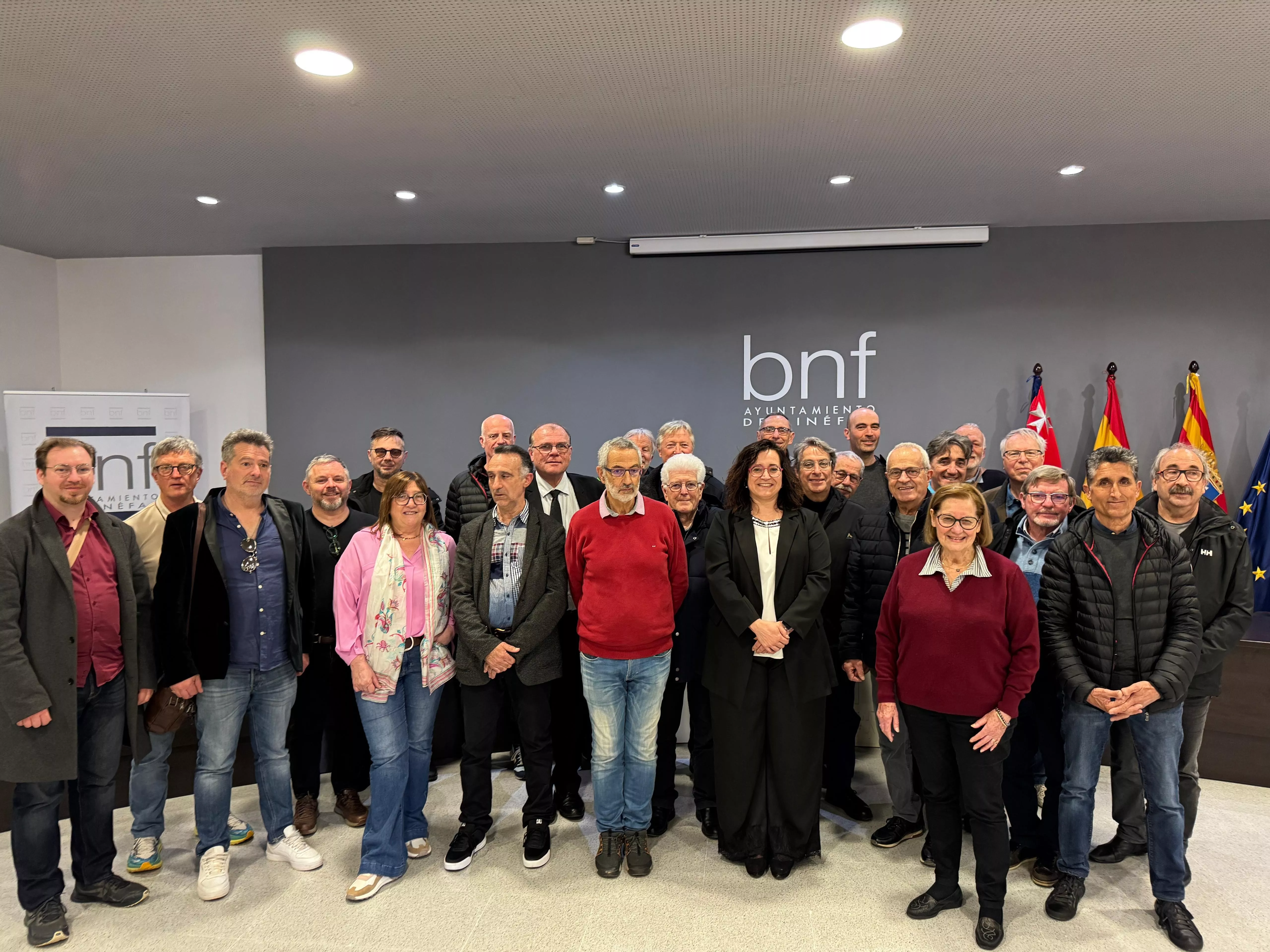 Binéfar y la localidad francesa de Portet Sur Garonne refuerzan sus lazos de hermandad.