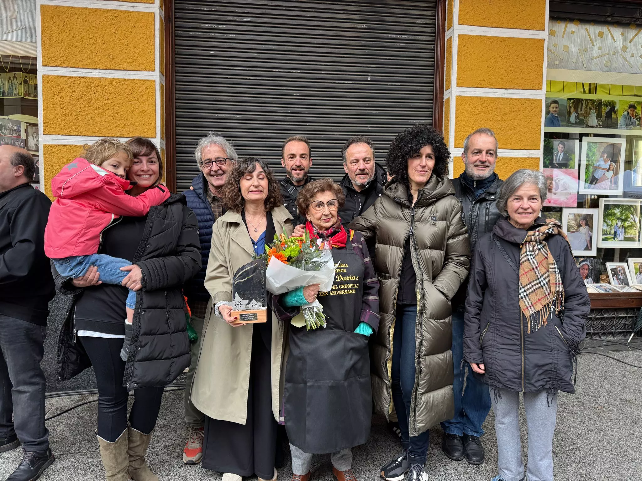 Fiesta del Crespillo en Barbastro con homenaje a Elita Davias