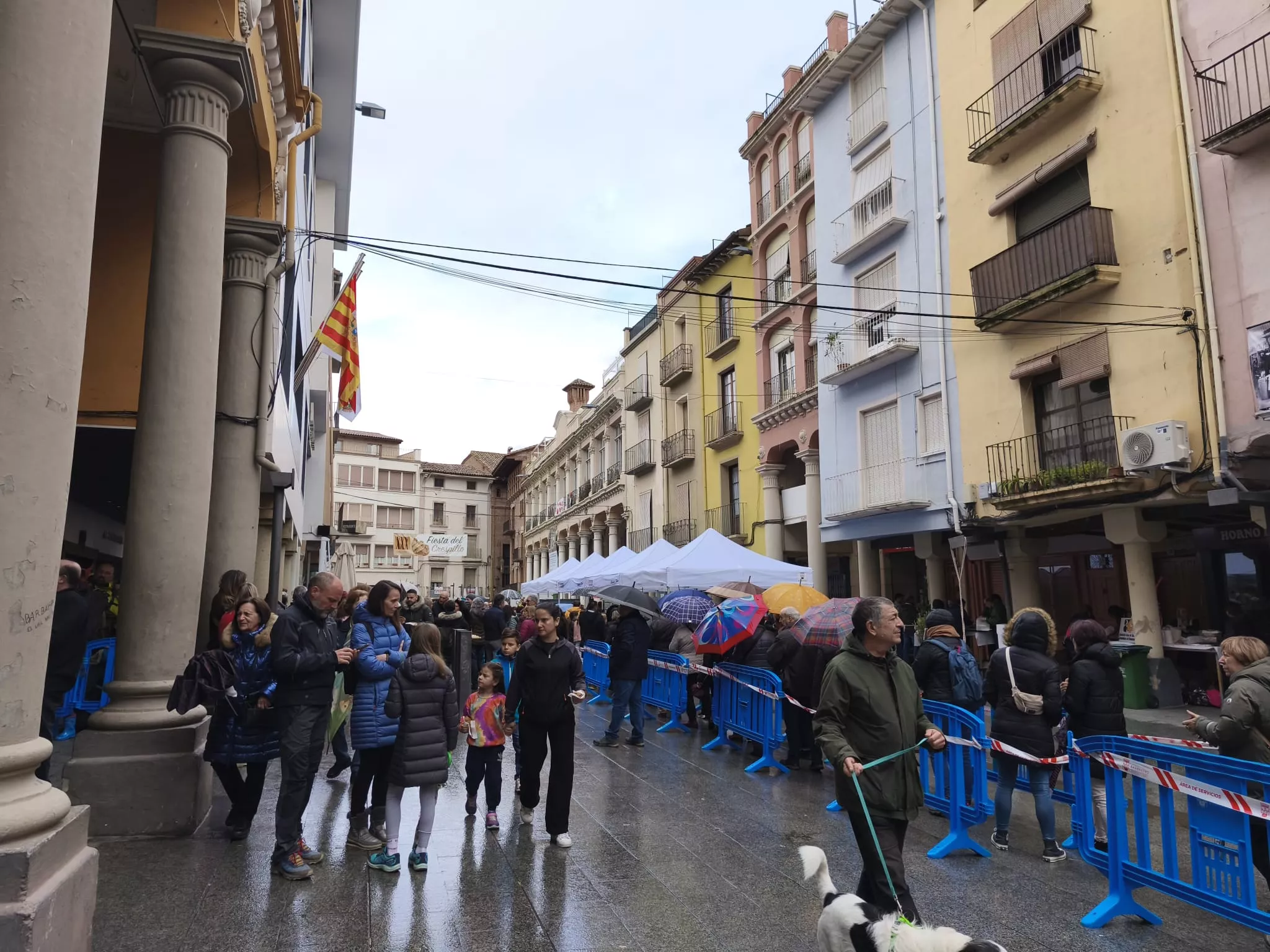 Fiesta del Crespillo en Barbastro con homenaje a Elita Davias