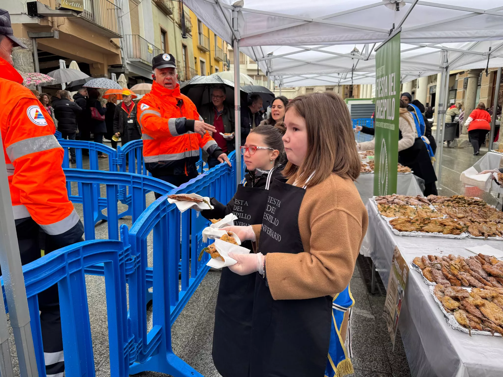 Fiesta del Crespillo en Barbastro con homenaje a Elita Davias