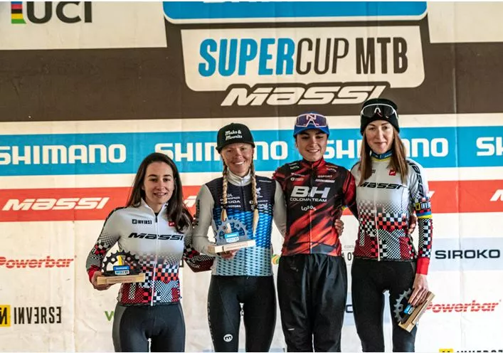 Shimano Supercup Sabiñánigo. Podio femenino