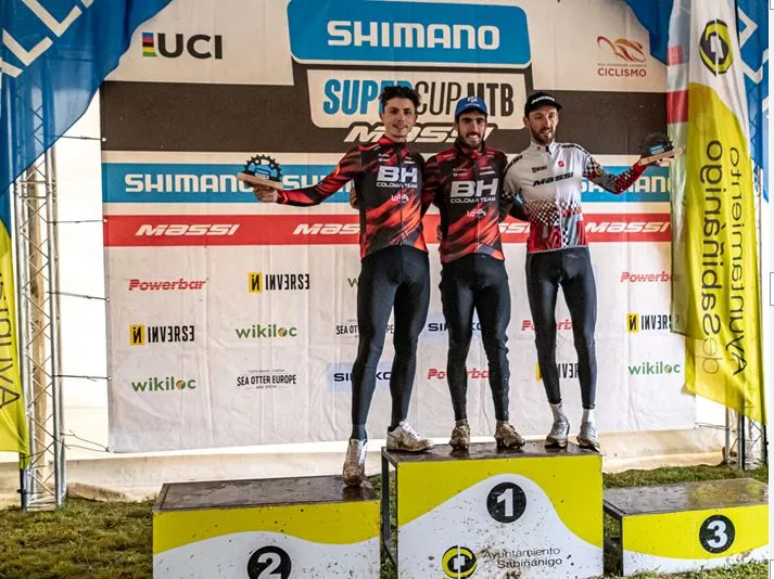 Shimano Supercup Sabiñánigo. Podio masculino