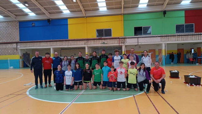 Jugadores en la jornada de Daroca. Jugadores en la jornada de Daroca.