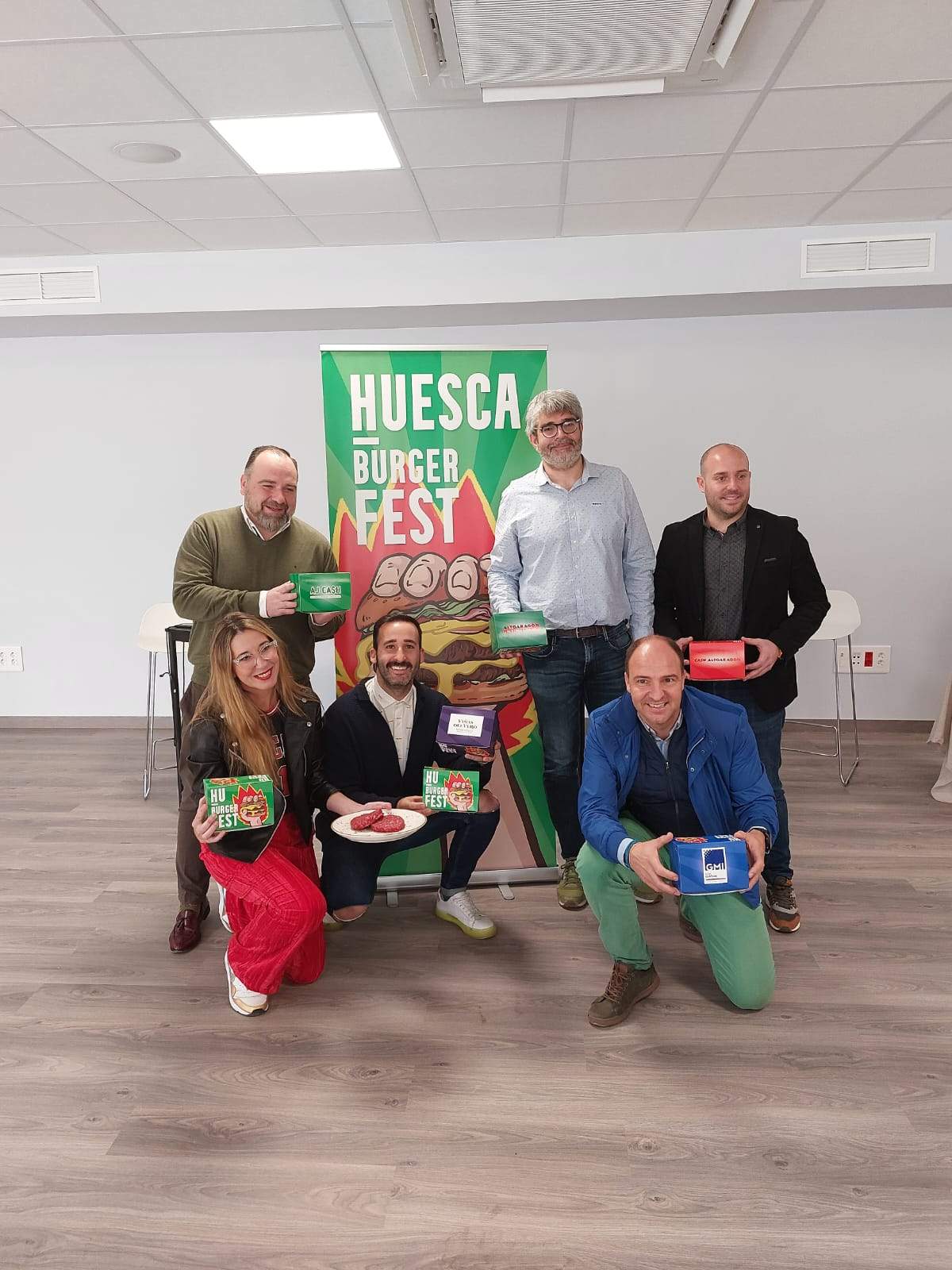 Presentación de la primera Burger Fest provincial de Huesca