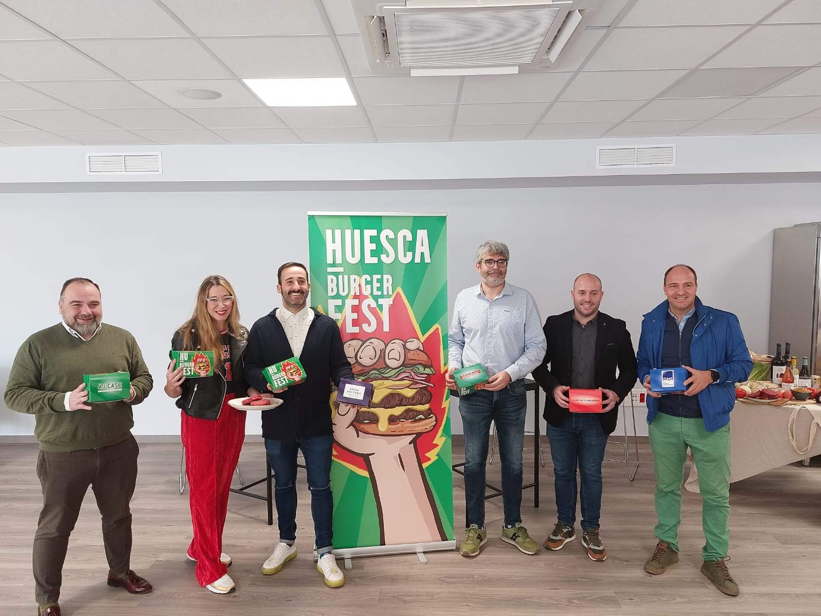 Presentación de la primera Burger Fest provincial de Huesca