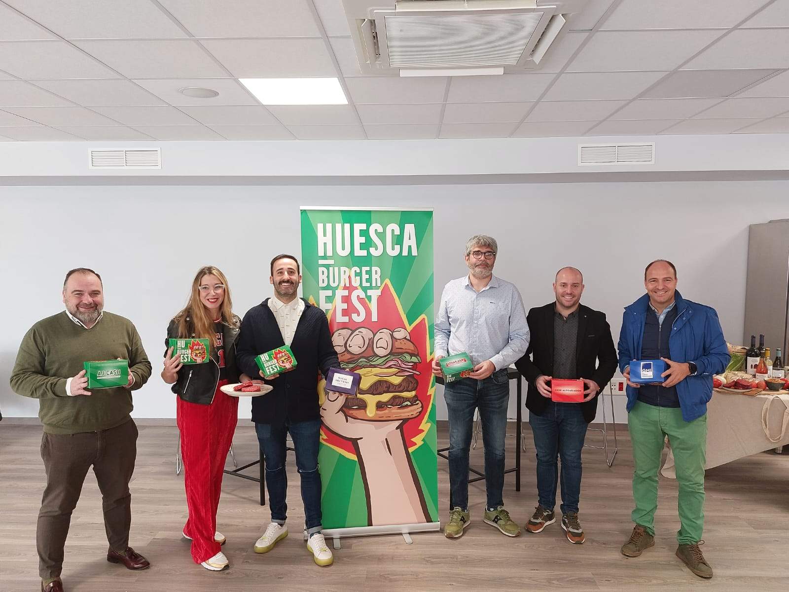 Presentación de la primera Burger Fest provincial de Huesca