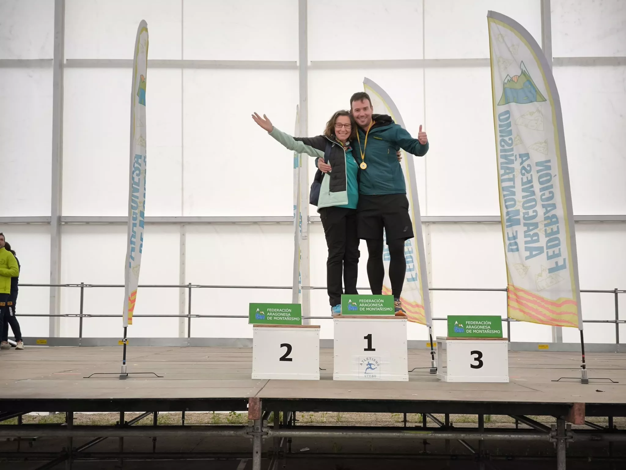 I Campeonato de Marcha Nórdica de Aragón en Utebo