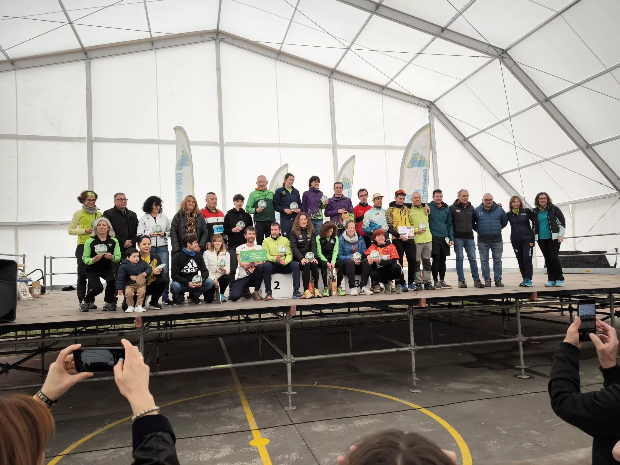 I Campeonato de Marcha Nórdica de Aragón en Utebo