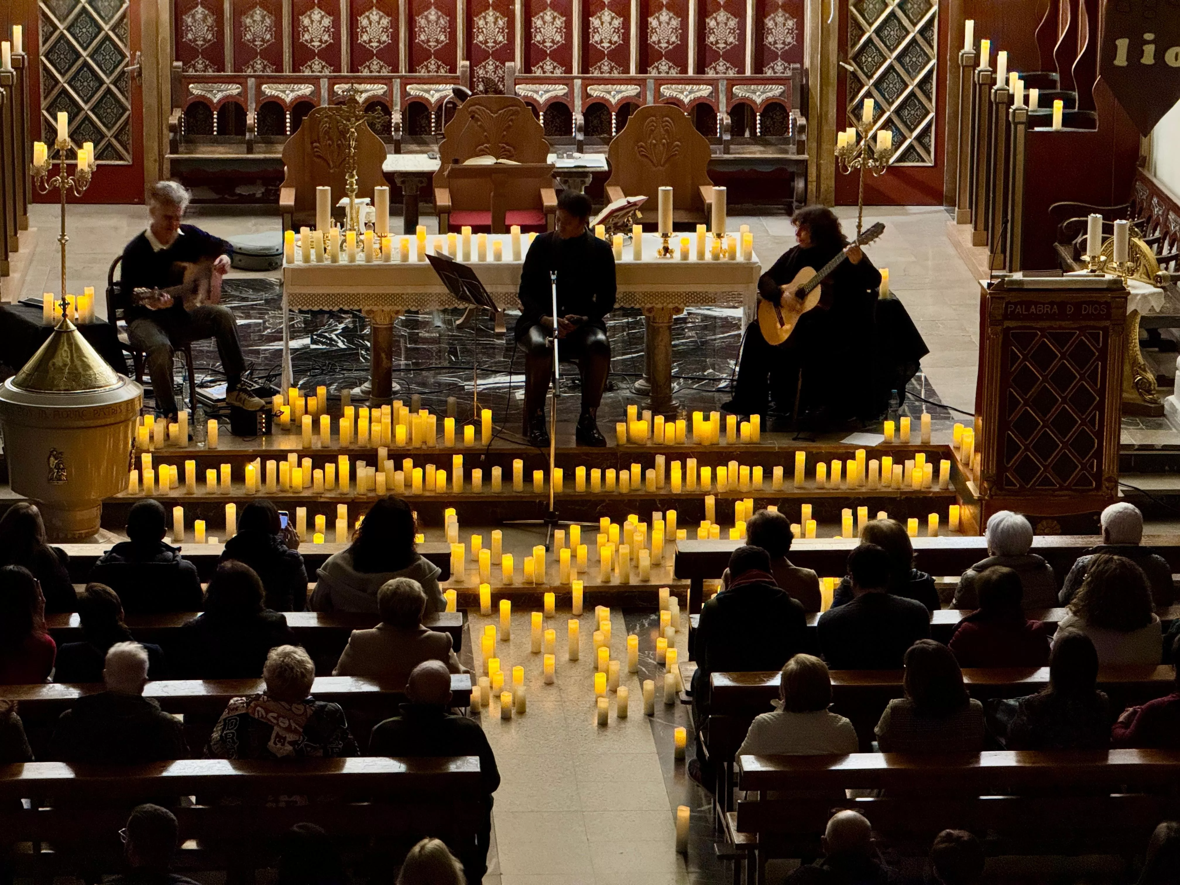 Actuación de Yamile Wilson en Binéfar