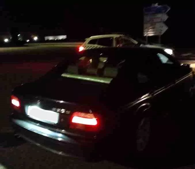 Interceptados en Huesca cinco vehículos que participaban en una carrera ilegal en el polígono Plhus.