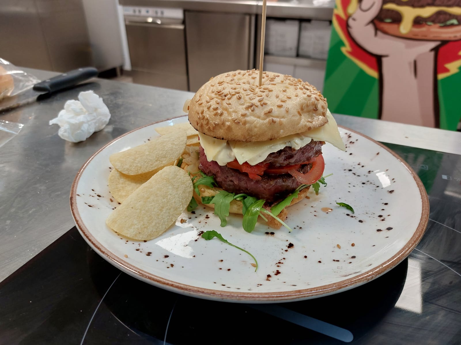 Presentación de la primera Burger Fest provincial de Huesca