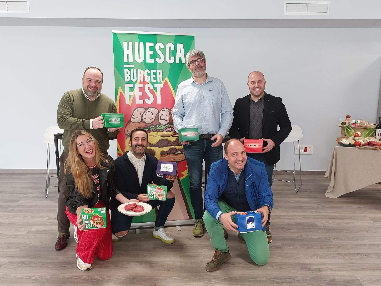 Presentación de la primera Burger Fest provincial de Huesca