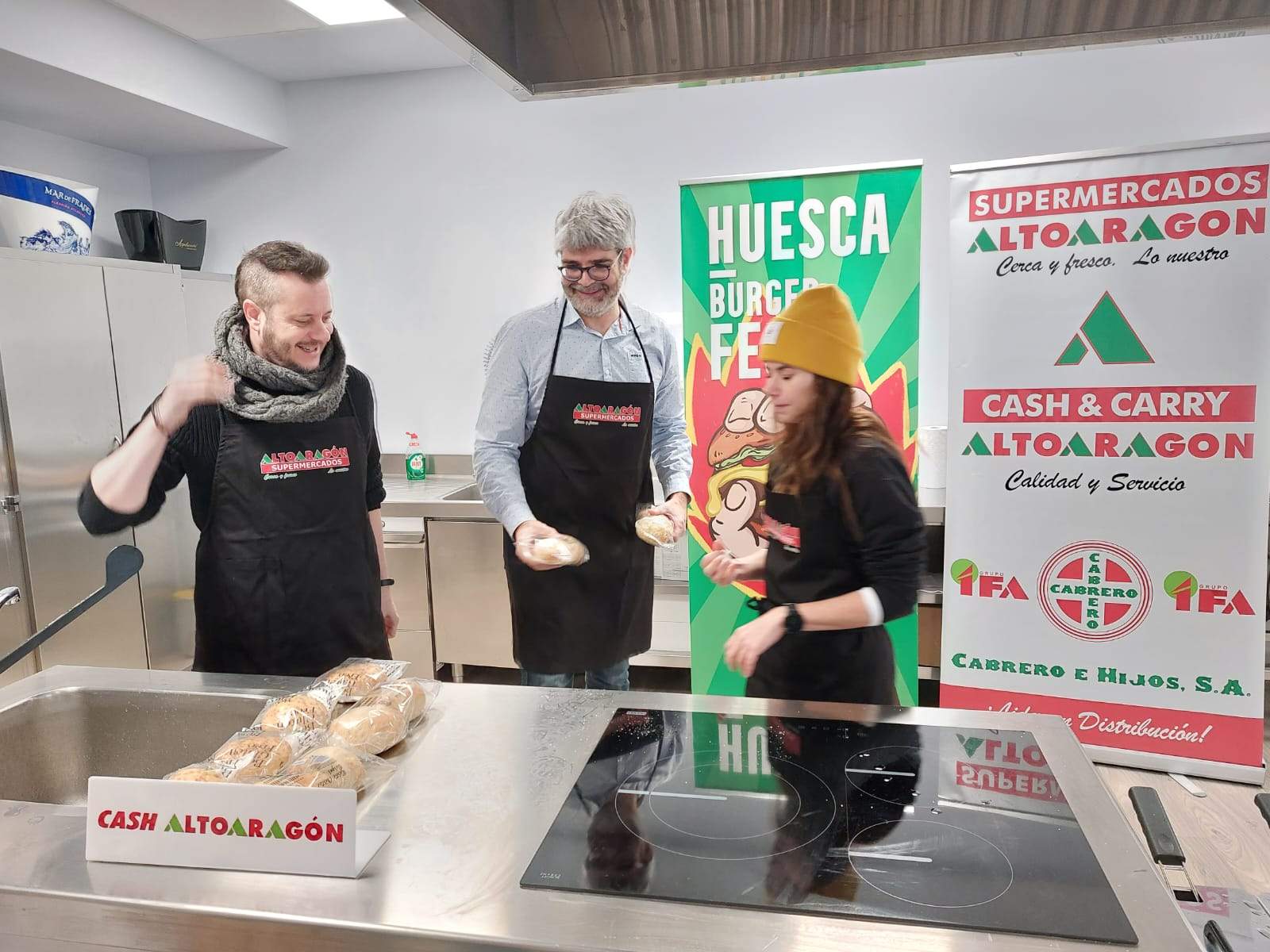 Presentación de la primera Burger Fest provincial de Huesca