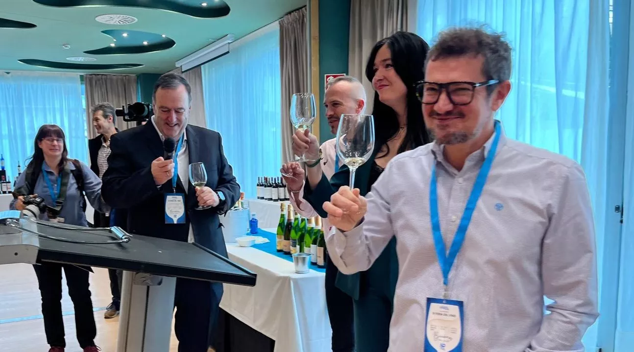 Celebración de la III Feria del Vino de Distribuciones Blasco. Foto Mercedes Manterola