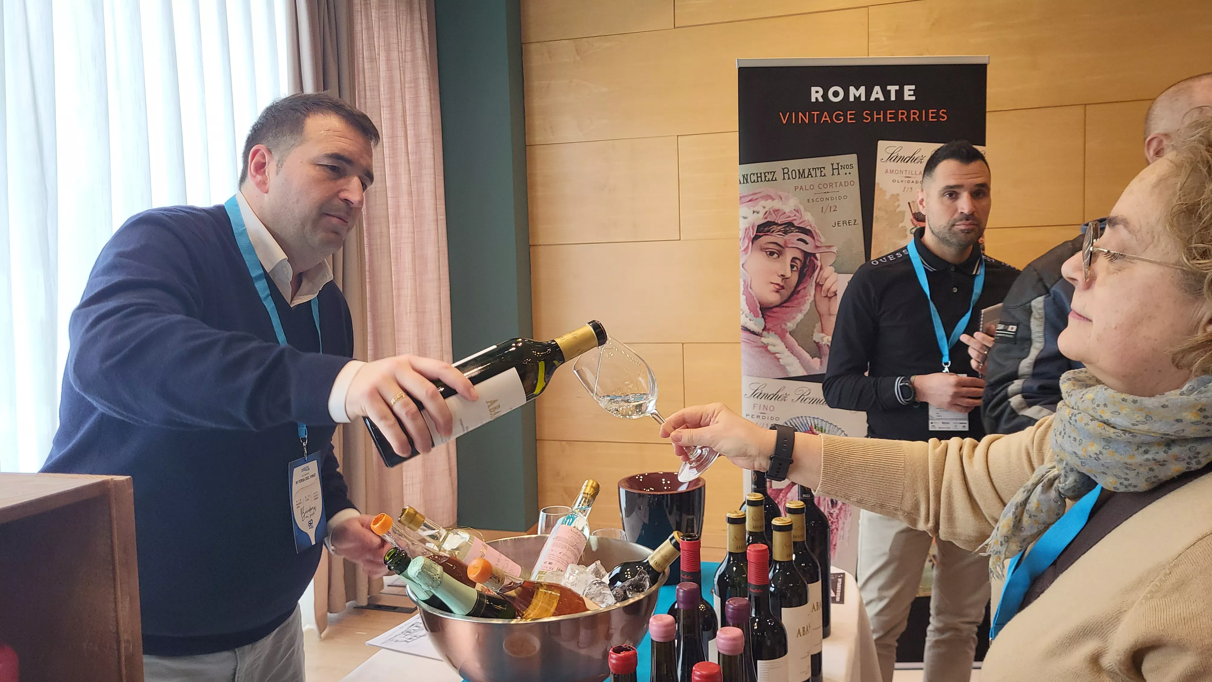 Celebración de la III Feria del Vino de Distribuciones Blasco. Foto Mercedes Manterola