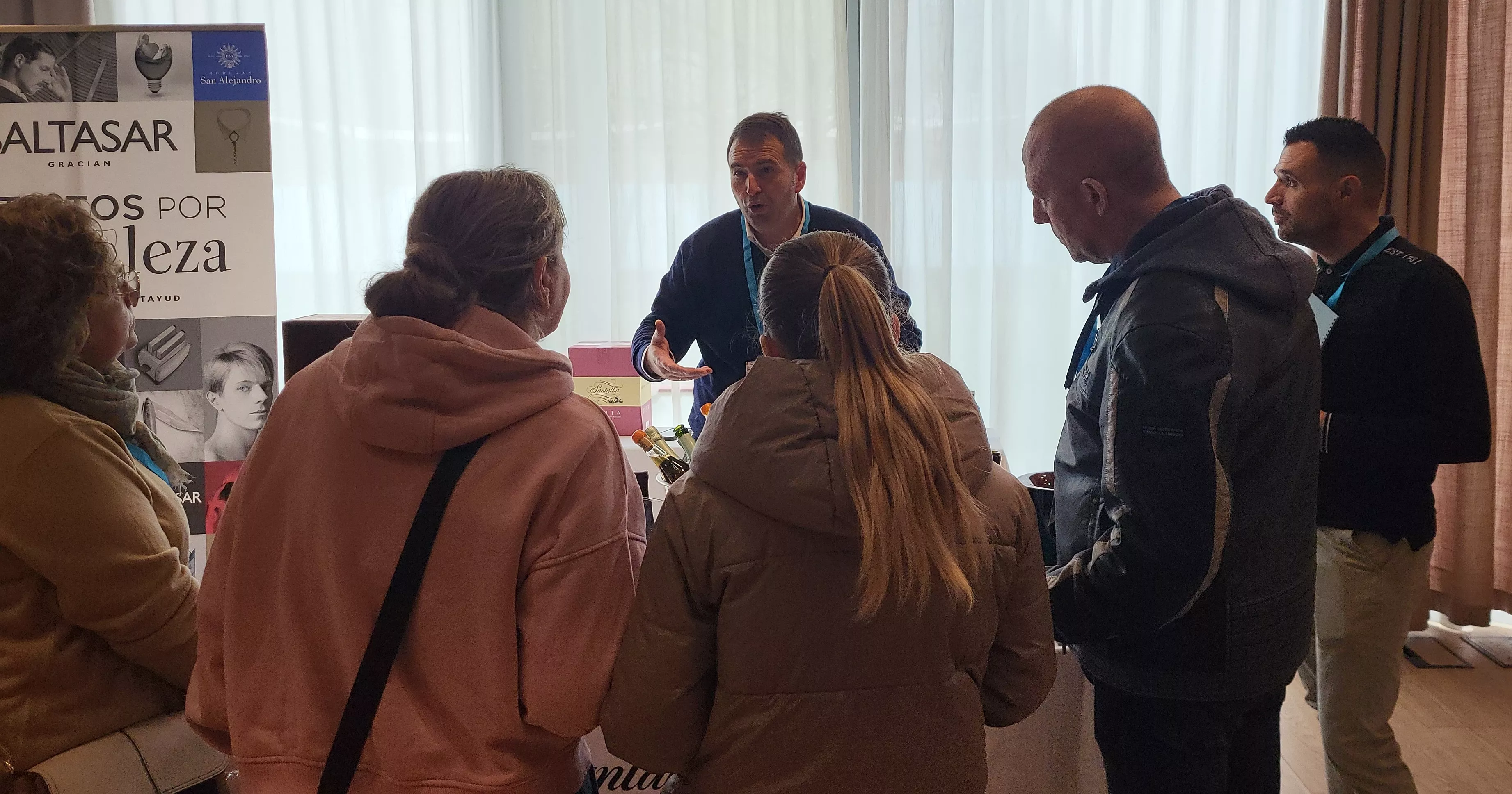 Celebración de la III Feria del Vino de Distribuciones Blasco. Foto Mercedes Manterola