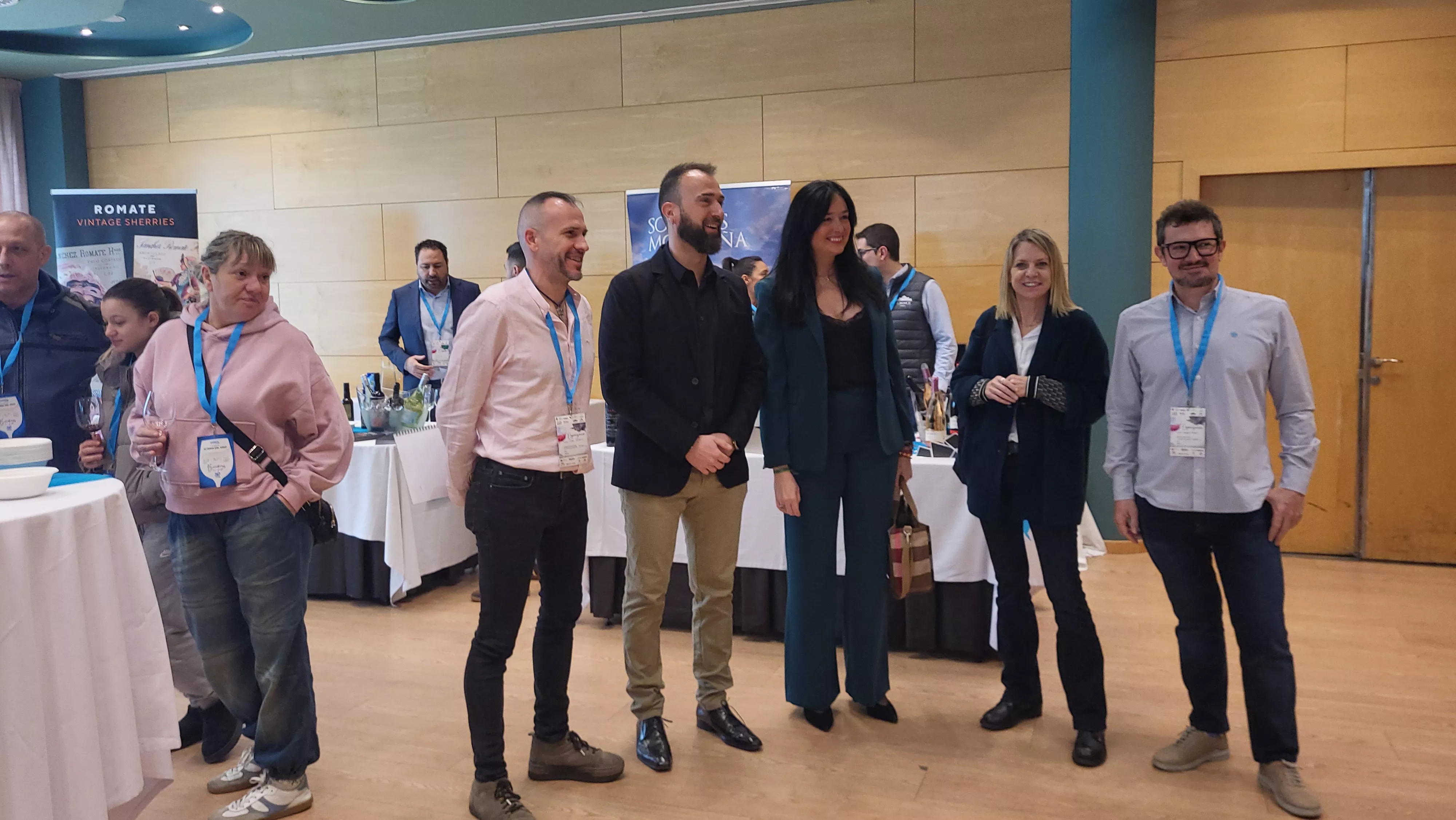 Celebración de la III Feria del Vino de Distribuciones Blasco. Foto Mercedes Manterola