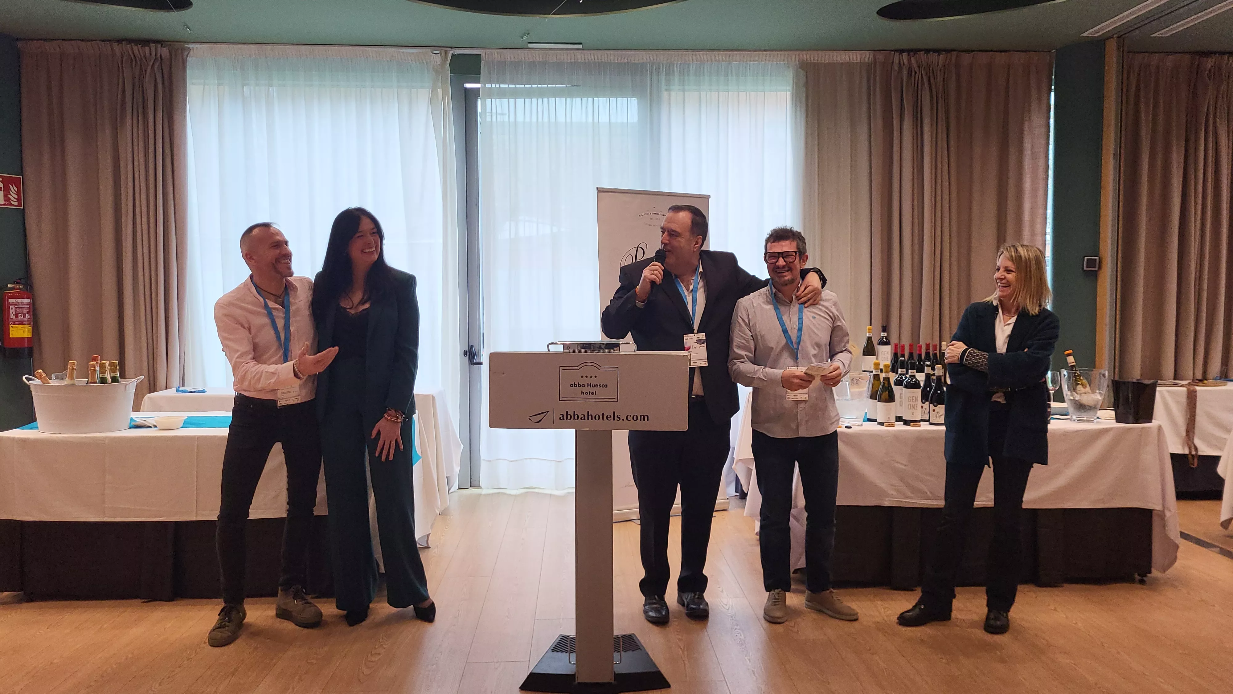 Celebración de la III Feria del Vino de Distribuciones Blasco. Foto Mercedes Manterola