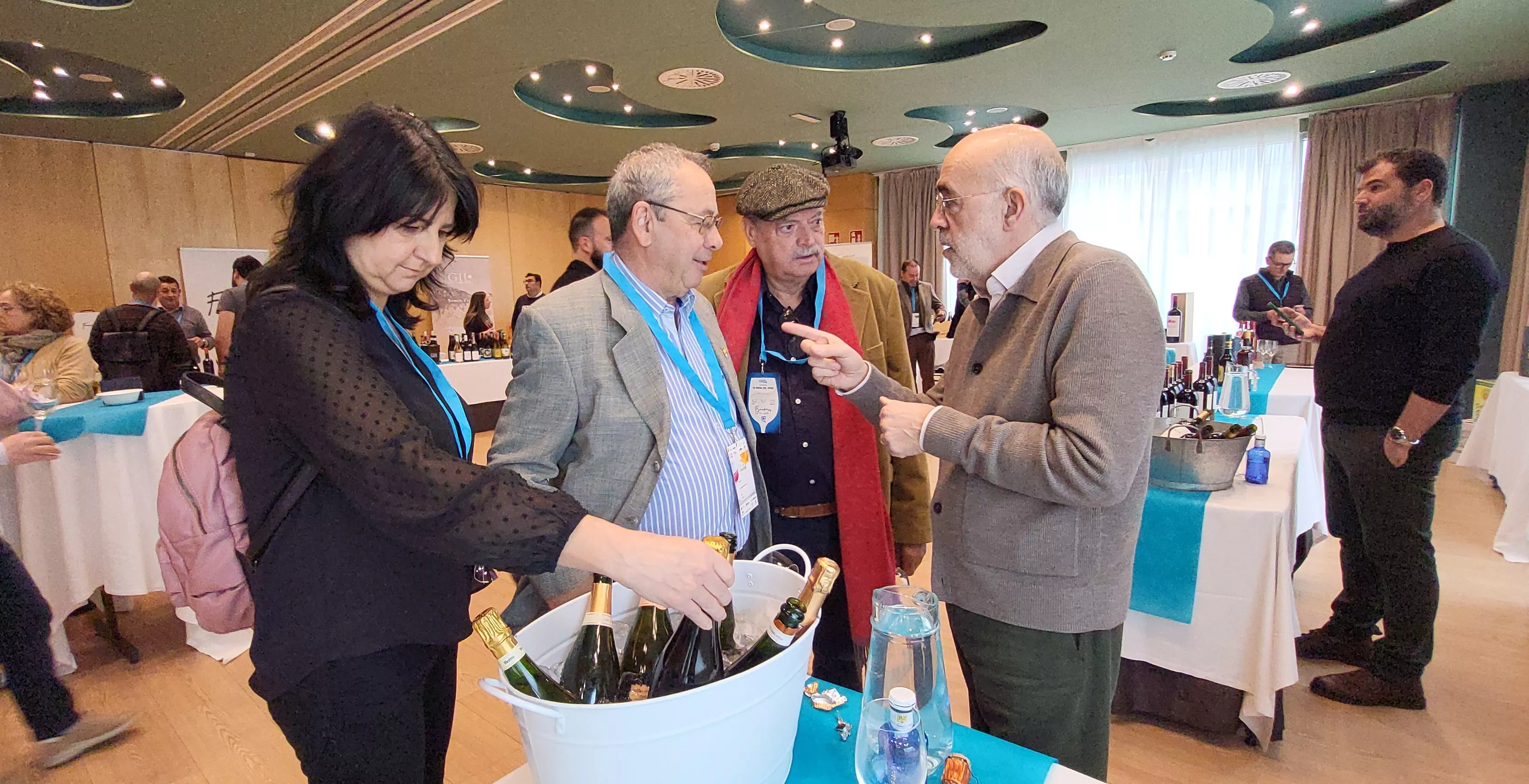 Celebración de la III Feria del Vino de Distribuciones Blasco. Foto Mercedes Manterola