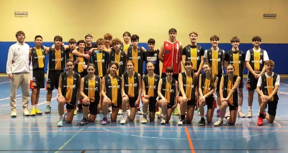 Imágenes de la V Jornada del Programa Talentos de baloncesto de Huesca
