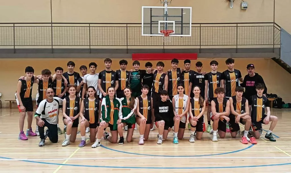 Imágenes de la V Jornada del Programa Talentos de baloncesto de Huesca