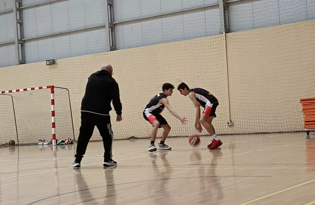 Imágenes de la V Jornada del Programa Talentos de baloncesto de Huesca