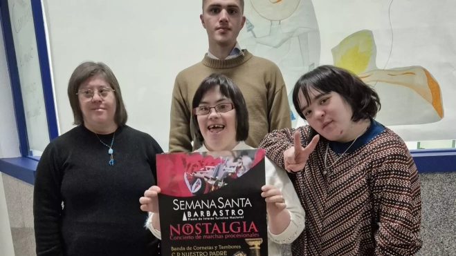 Usuario de la Asociación Down de Barbastro.