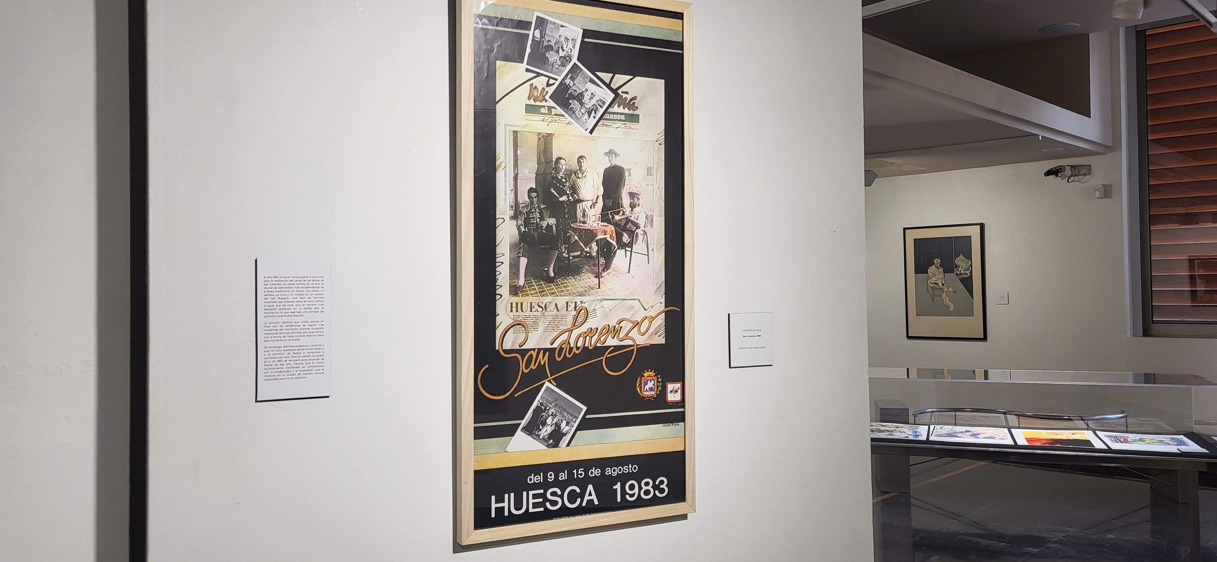 Imágenes de la exposición Huesca años 80. Foto Myriam Martínez 