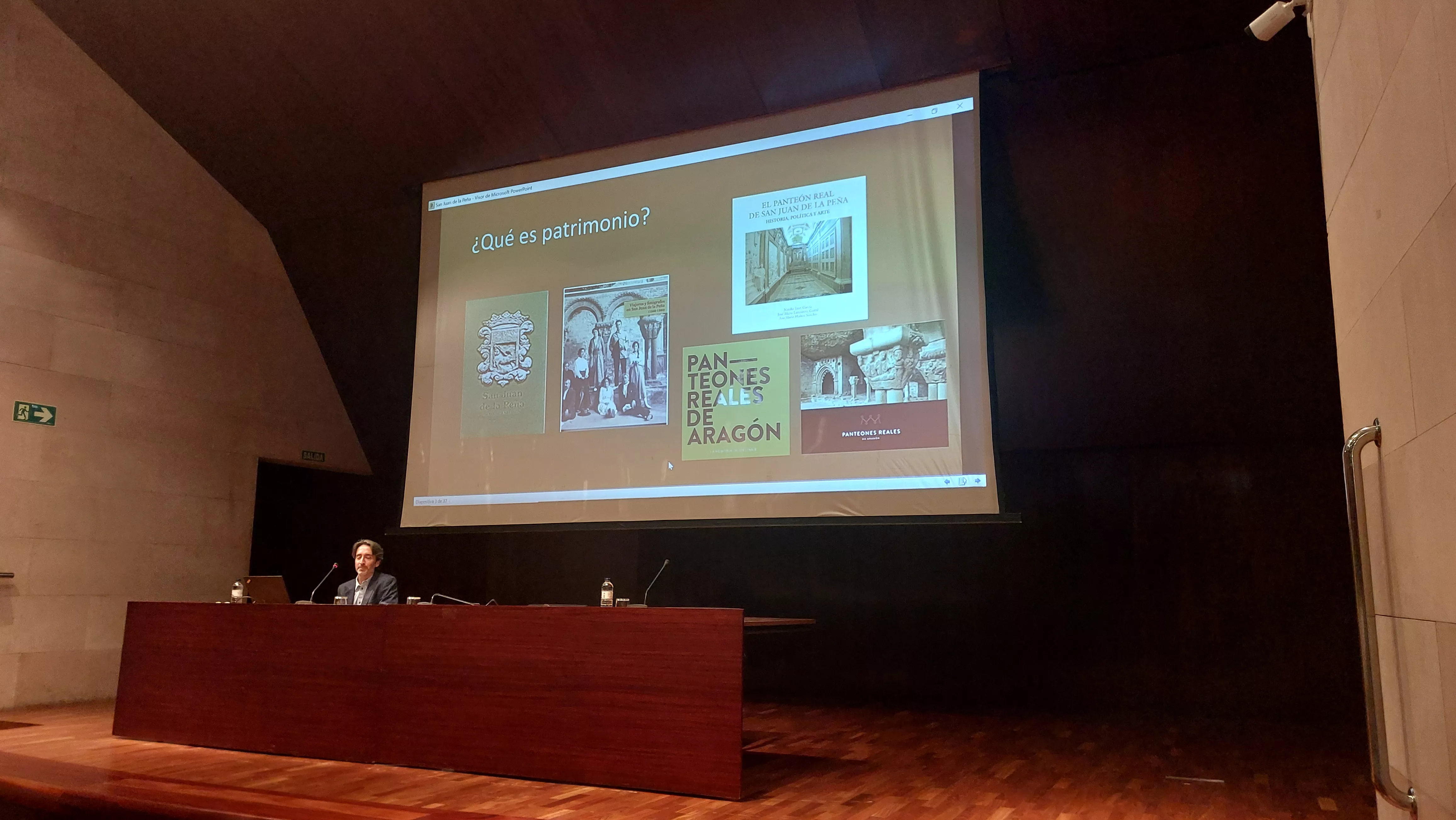Conferencia de José María Lanzarote sobre San Juan de la Peña