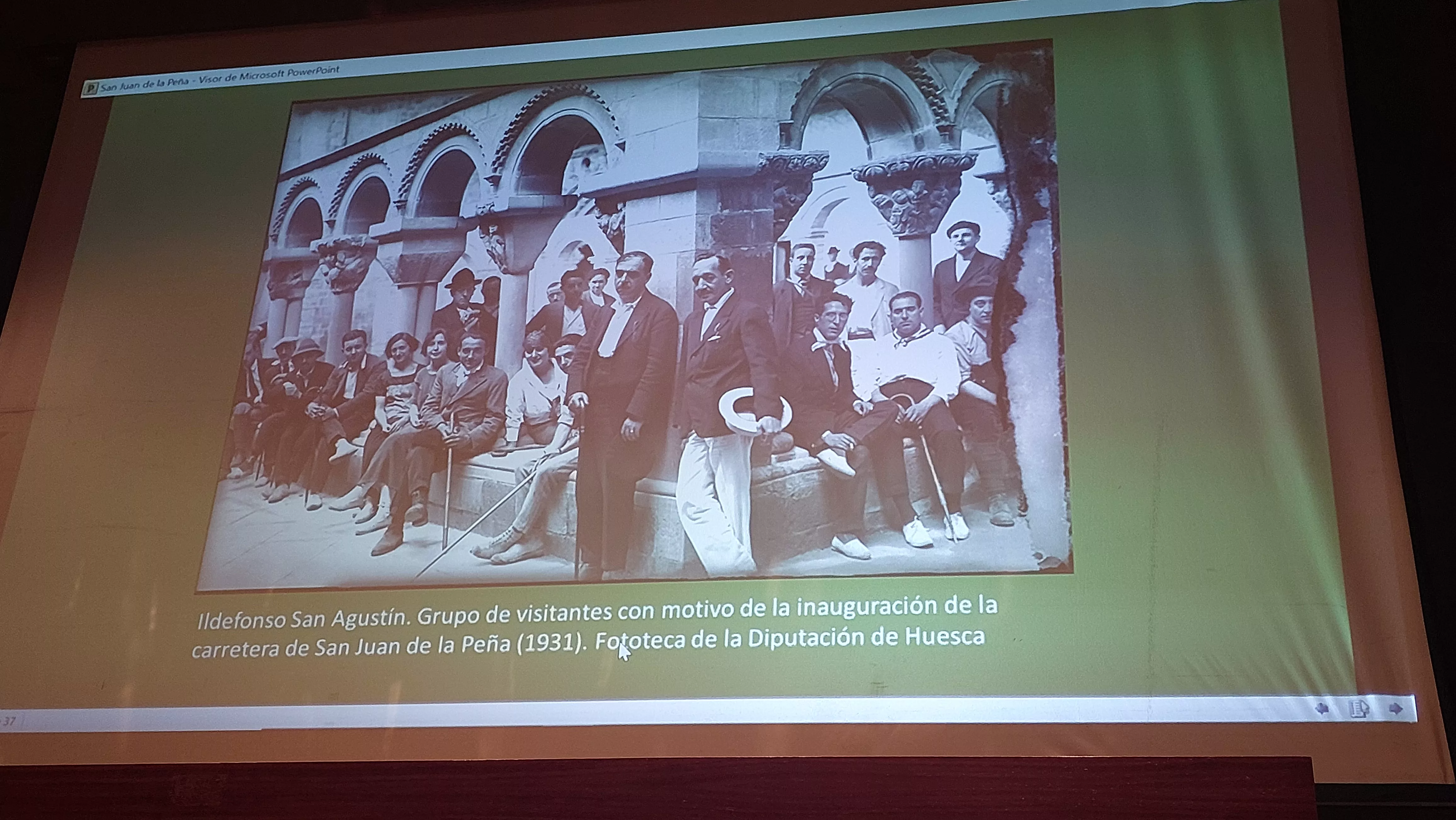 Conferencia de José María Lanzarote sobre San Juan de la Peña