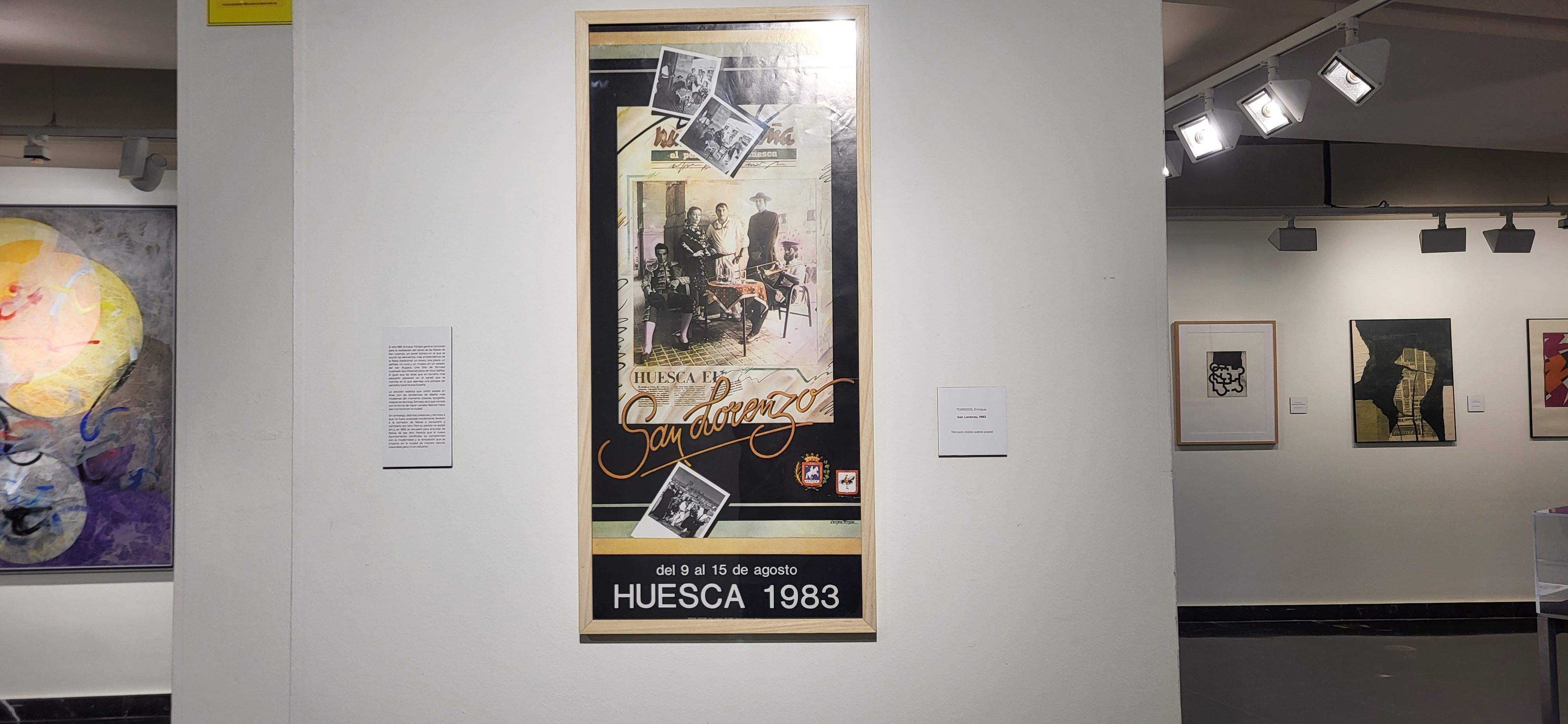 Imágenes de la exposición Huesca años 80. Foto Myriam Martínez 