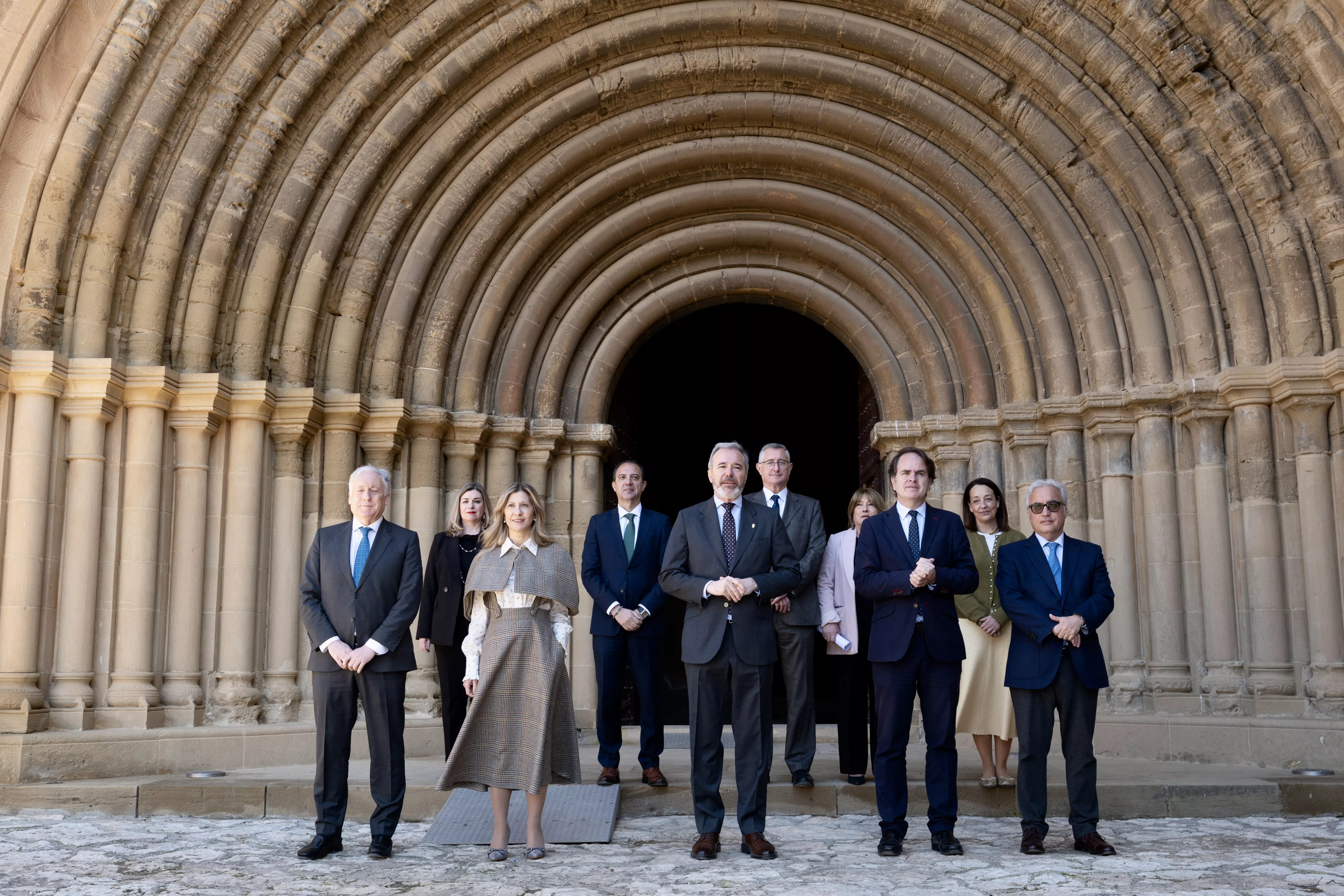 Consejo de Gobierno en el Monasterio de Sijena que abre sus puertas el día 29