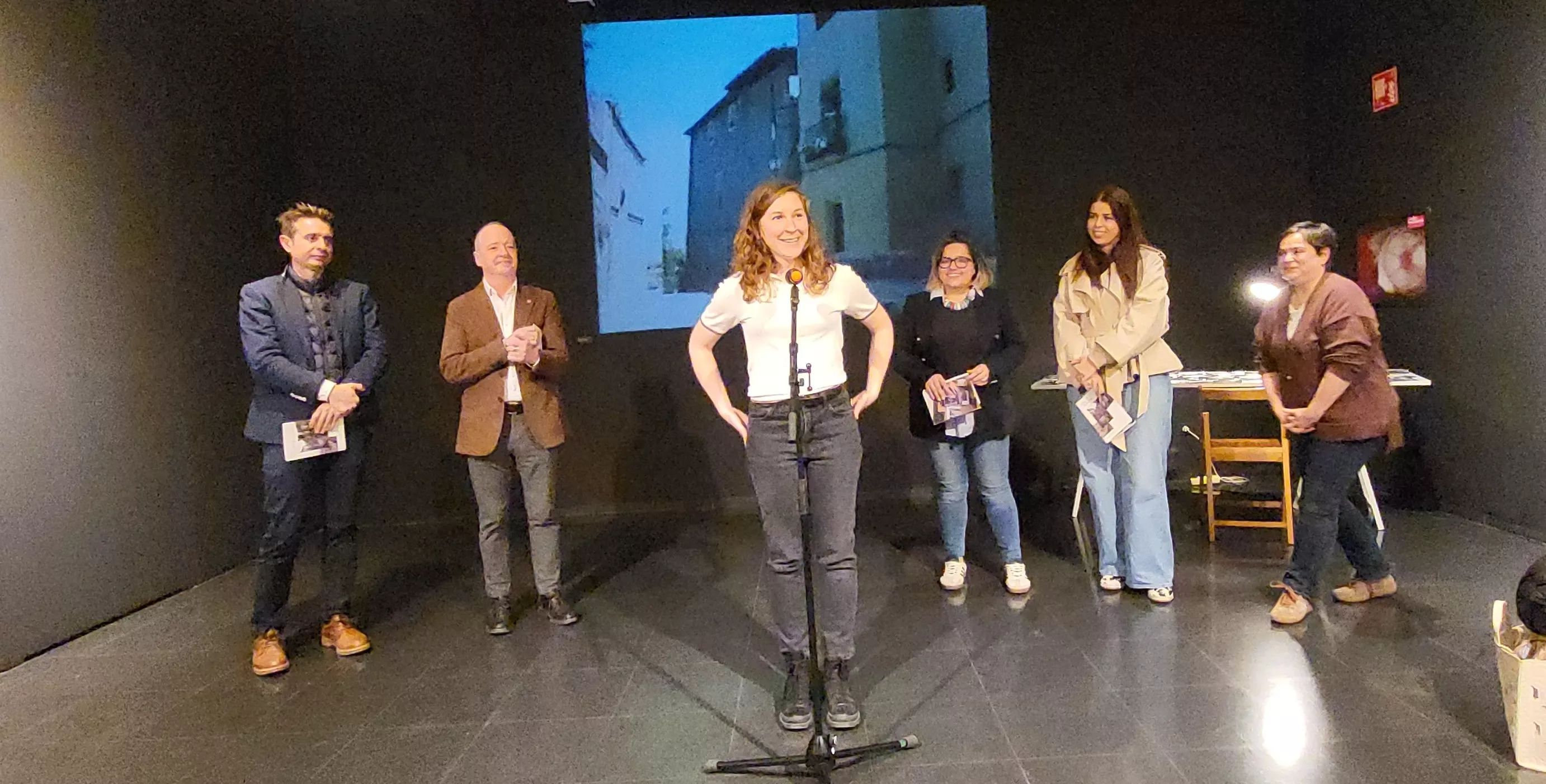 Inauguración de la exposición 'Todo lo que fue' de Adela Moreno. Foto Mercedes Manterola