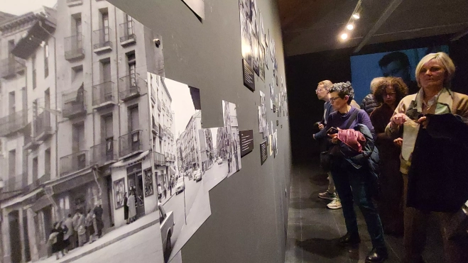 Imagen de la exposición en el Centro Cultural Manuel Benito Moliner.