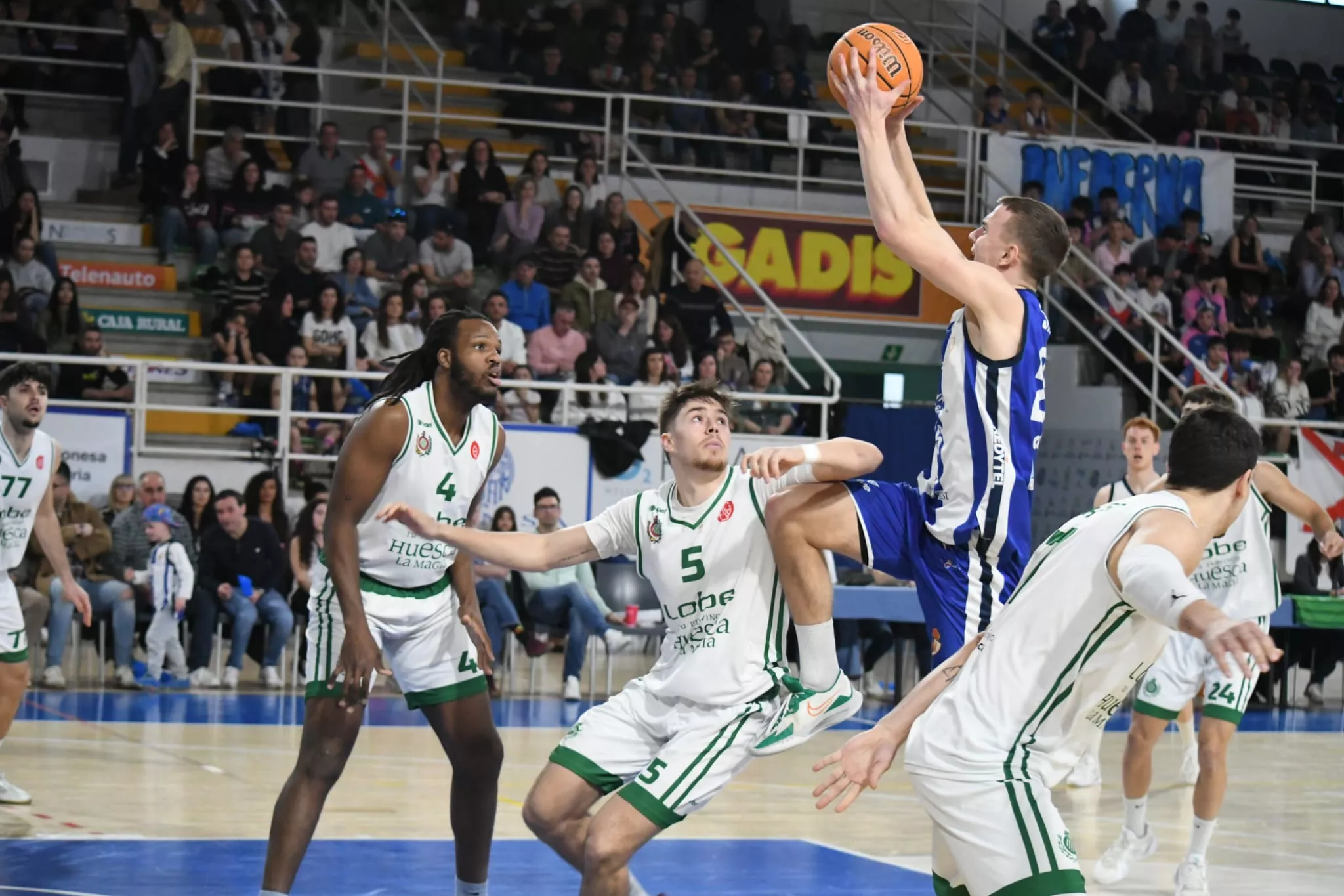La falta de clarividencia en el último cuarto condena a Lobe Huesca (79-74)