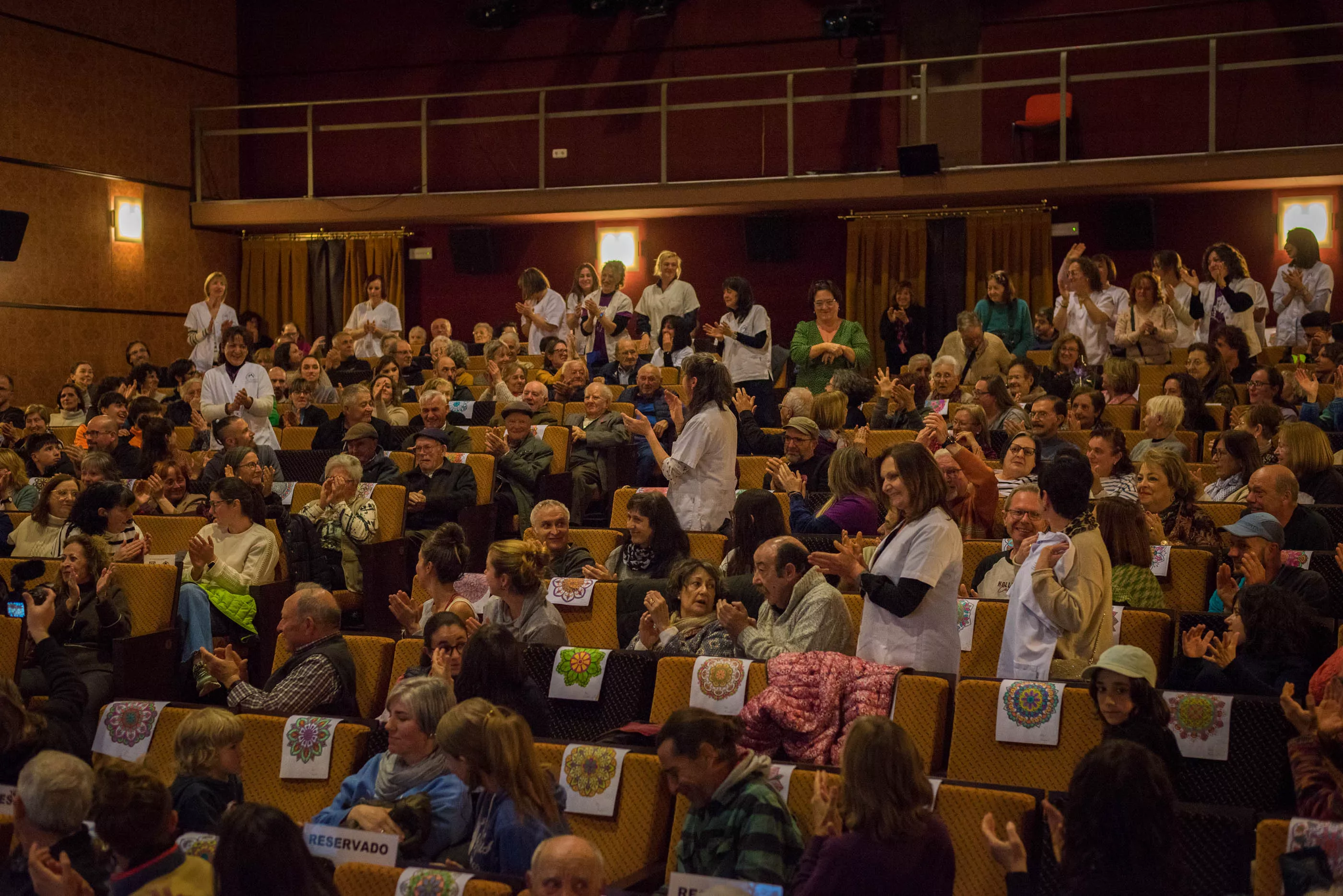 Entrega de la Siñál D'onor y de la presentación de Ellas Cuentan en Espiello Entrega de la Siñál D'onor y de la presentación de Ellas Cuentan en Espiello