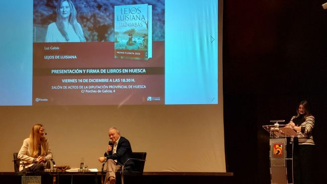 Luz Gabás, Miguel Gracia y Esther Puisac Luz Gabás, Miguel Gracia y Esther Puisac