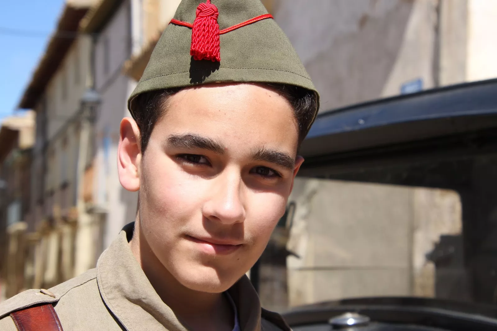 Recreación histórica en Siétamo. Foto Carlos Neofato